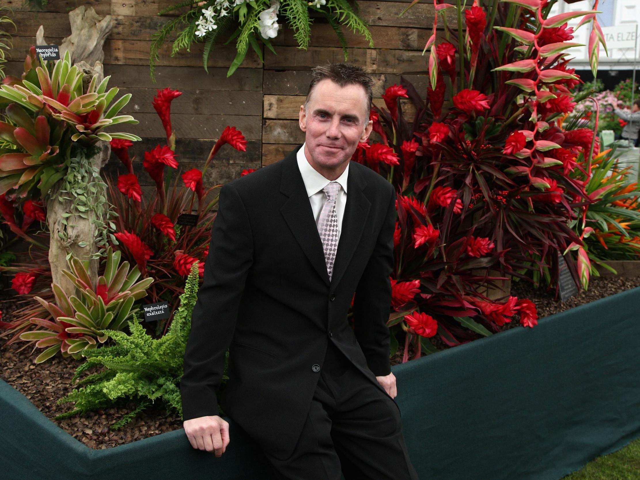 Gary Rhodes at Chelsea Flower Show in 2018