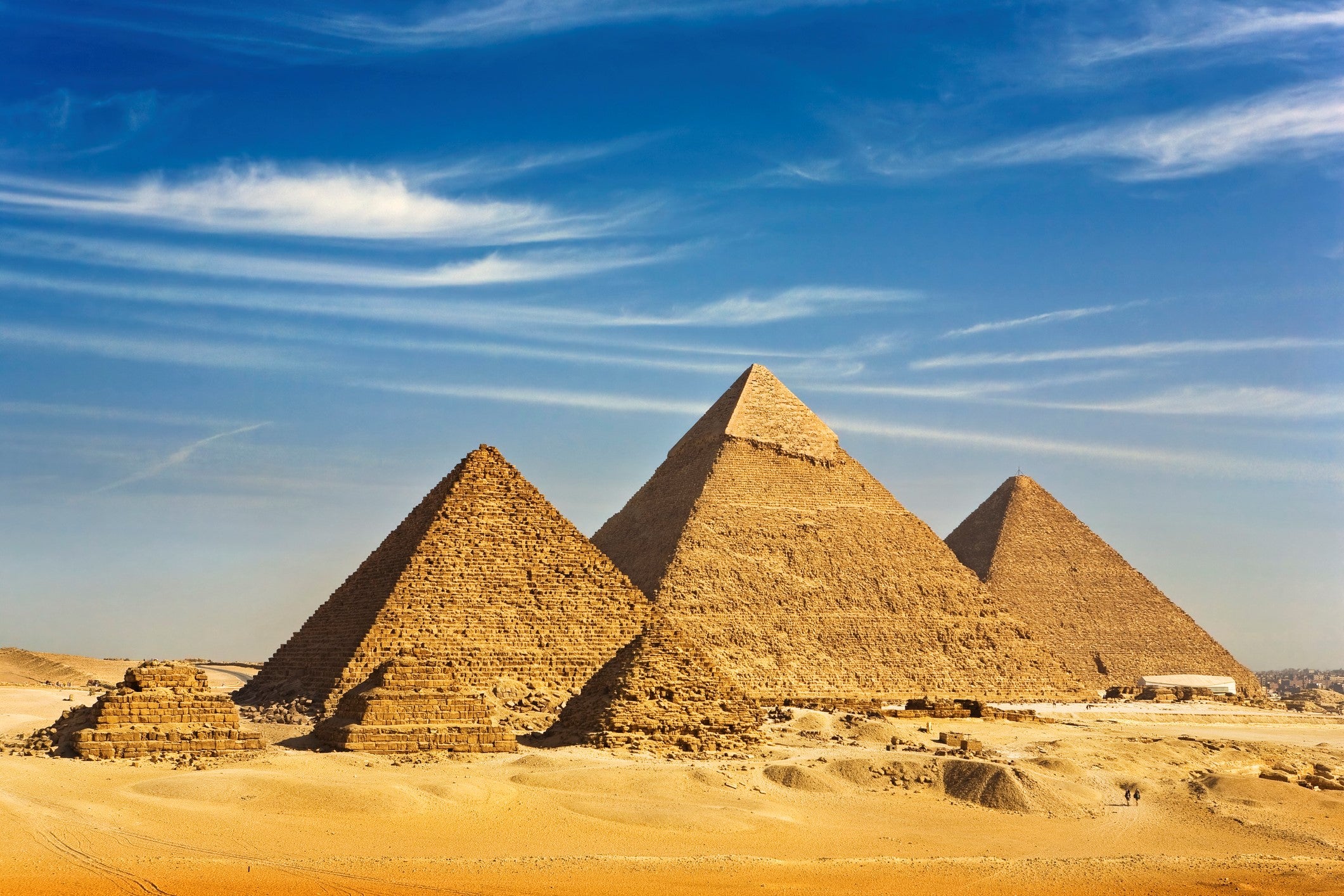 The Pyramids of Giza (Getty/iStockphoto)