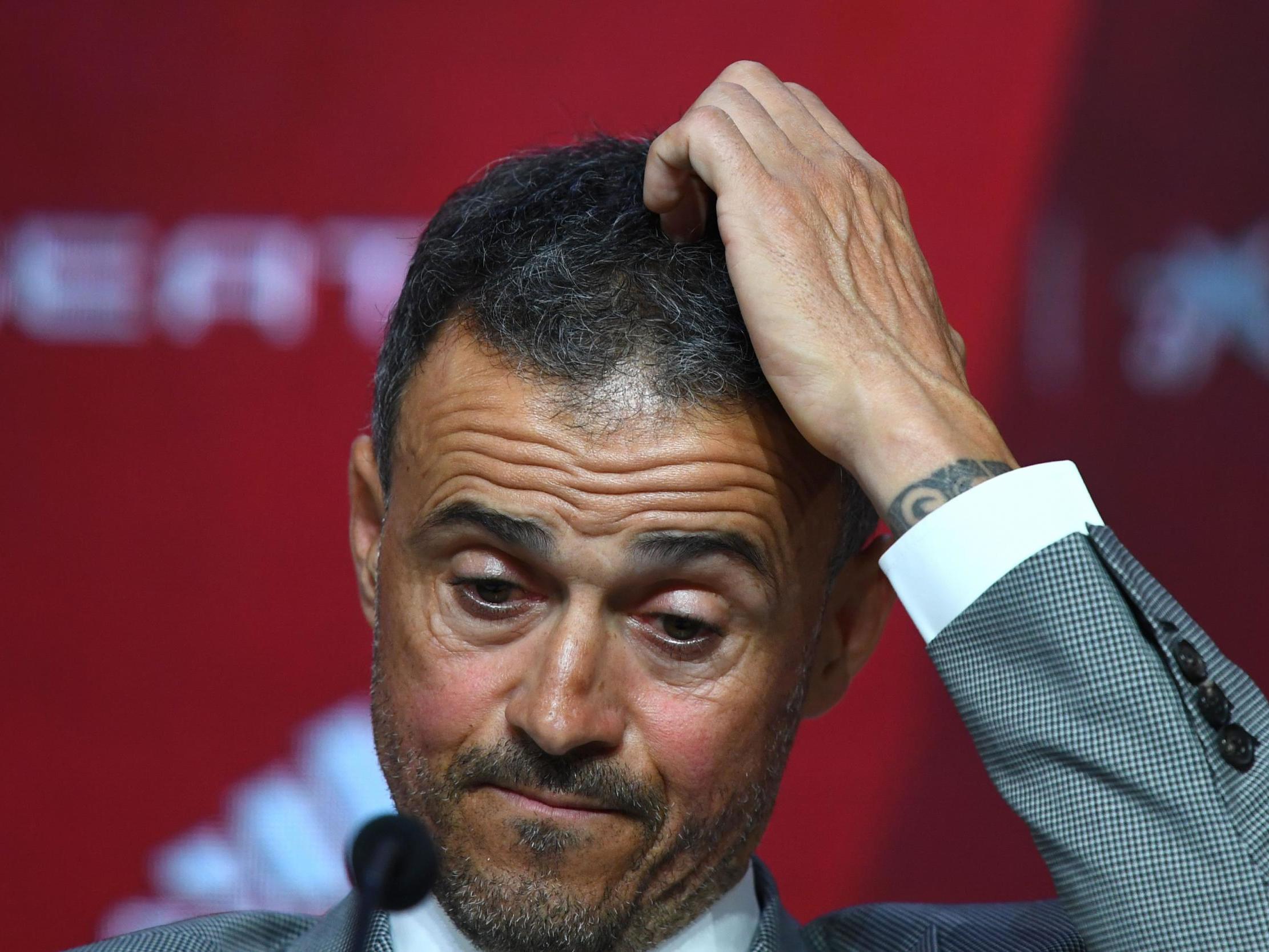 Luis Enrique was re-hired earlier this month to lead Spain after Moreno had secured the team’s spot at Euro 2020