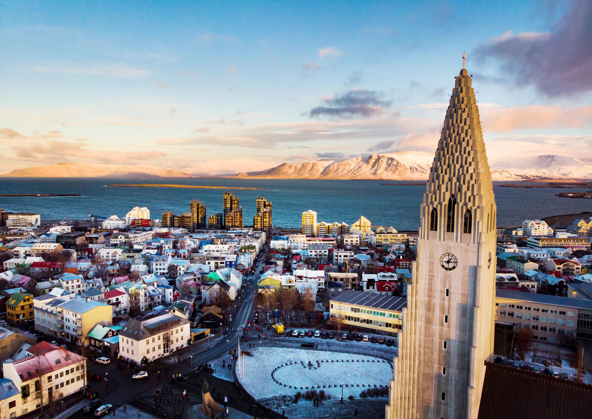 Reykjavik cityscape