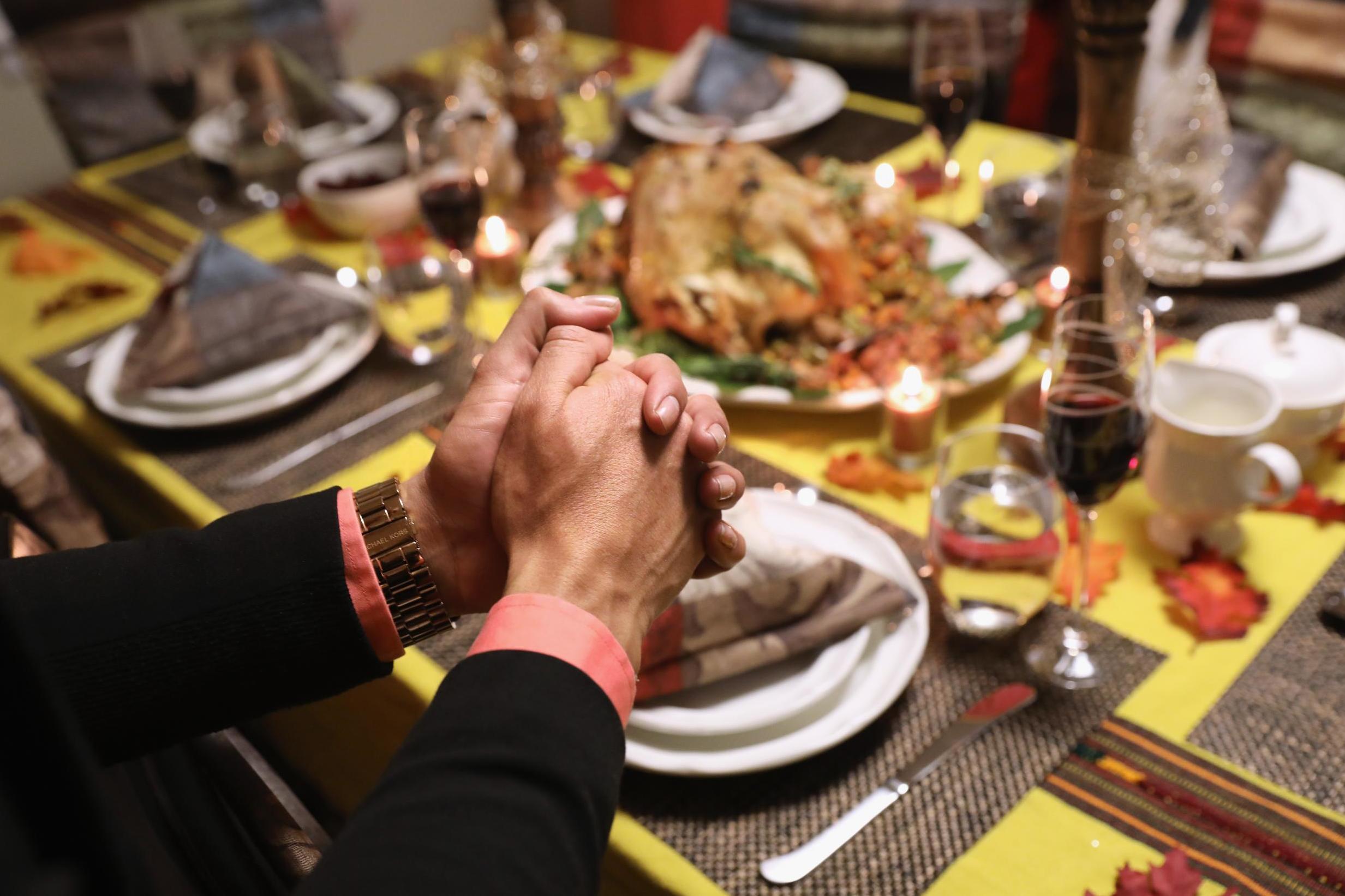 What we feel most grateful for is human connection and sitting among friends (Getty)