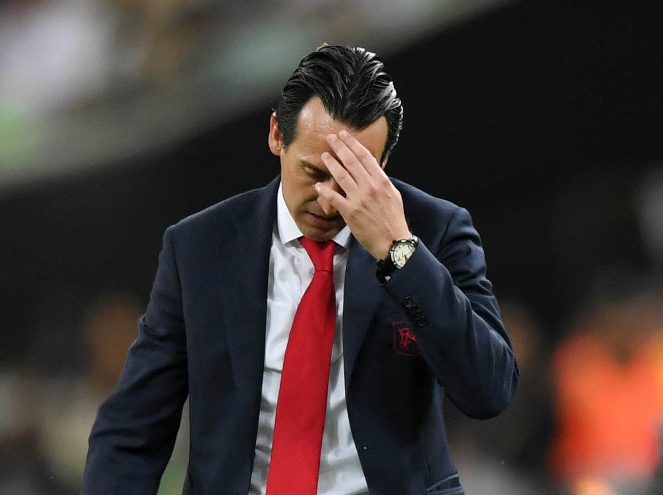 Unai Emery has been sacked by Arsenal