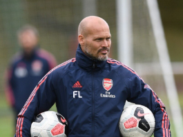 Ljungberg took charge of Arsenal training on Friday