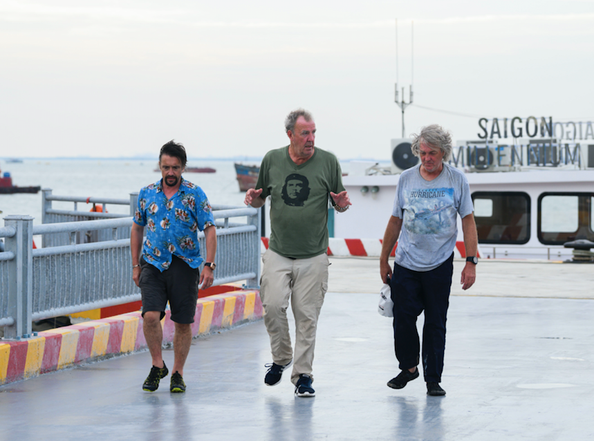 Richard Hammond, Jeremy Clarkson and James May