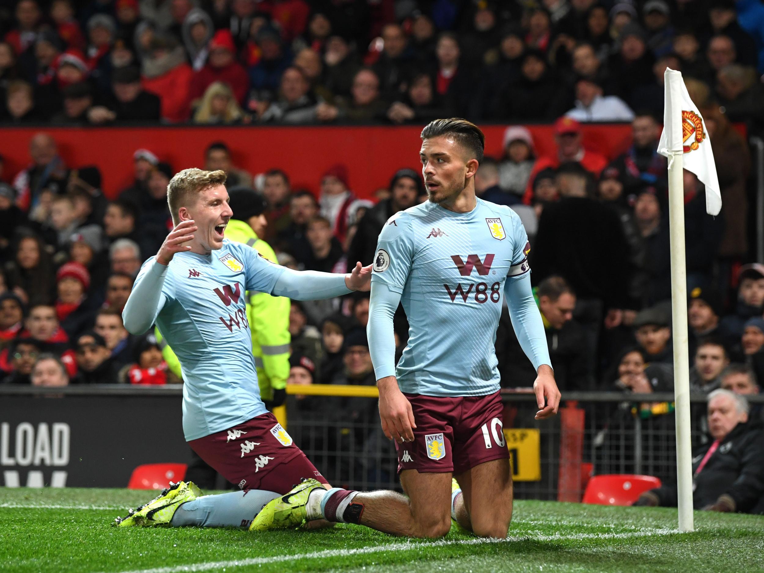 Jack Grealish impressed as Aston Villa secured a point away from home against Manchester United