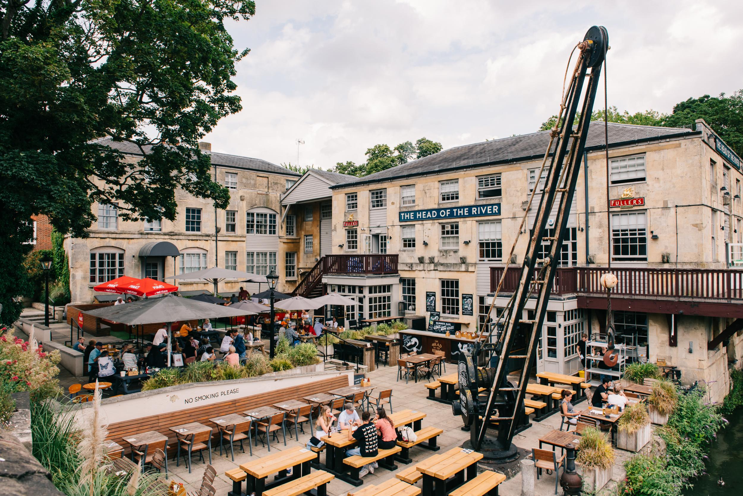 Head of the River is a great place to enjoy a drink and while away the day