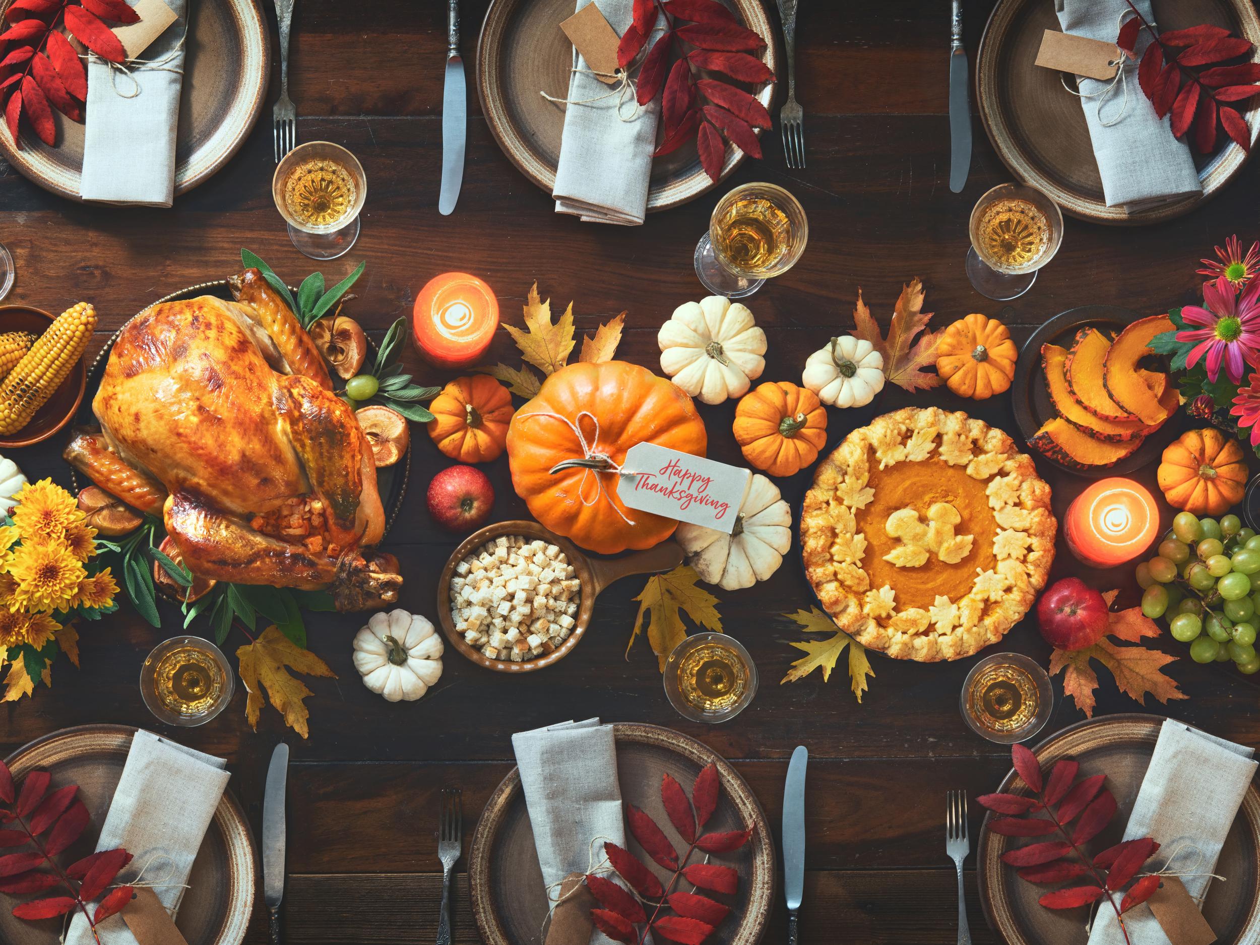 No Thanksgiving feast is complete without a traditional pumpkin pie