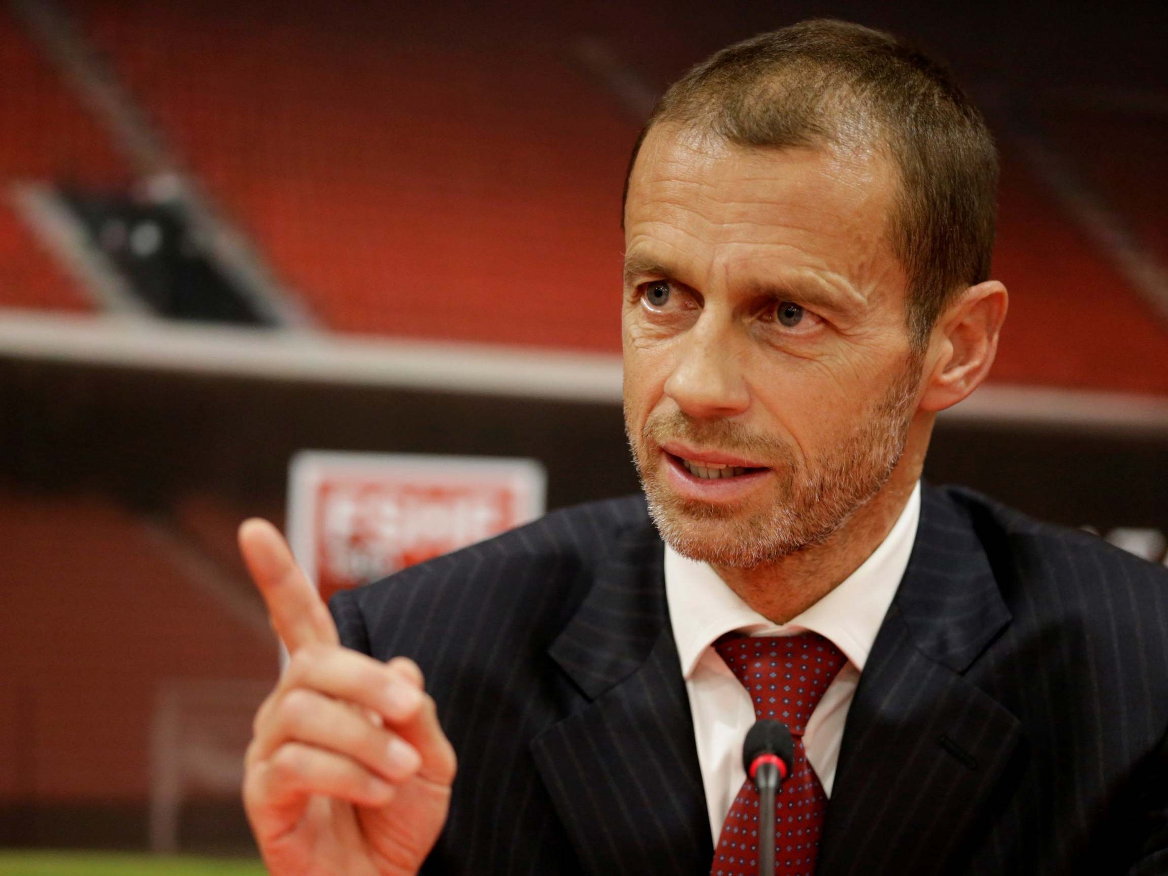 Aleksander Ceferin admitted Uefa have not done everything they can to tackle racism