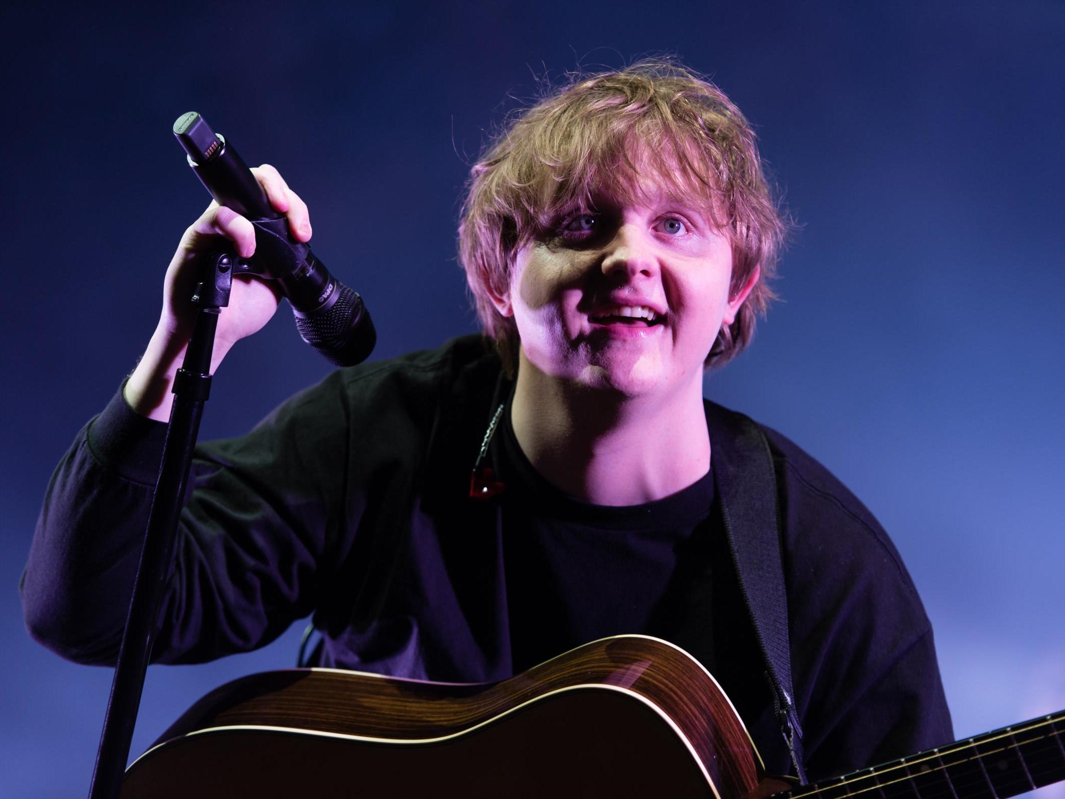 Lewis Capaldi performs at Brixton Academy in London, November 2019