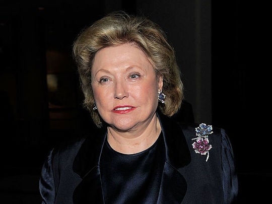 Novelist Barbara Taylor Bradford at an event in 2010