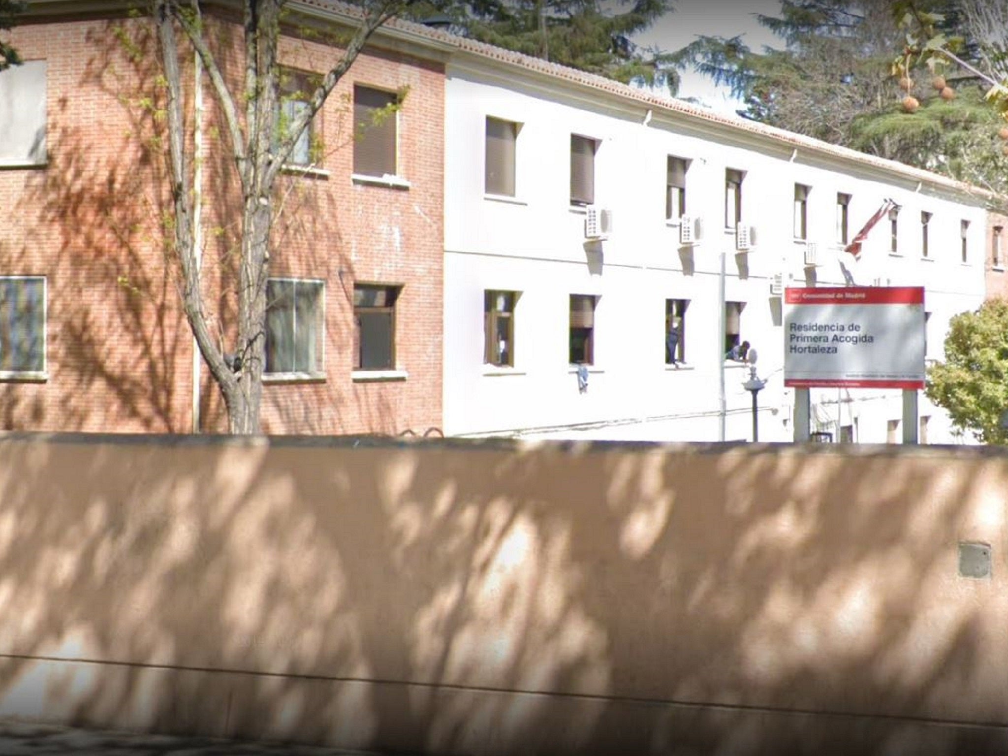 General view of centre for unaccompanied migrant children in Hortaleza, Madrid, Spain.