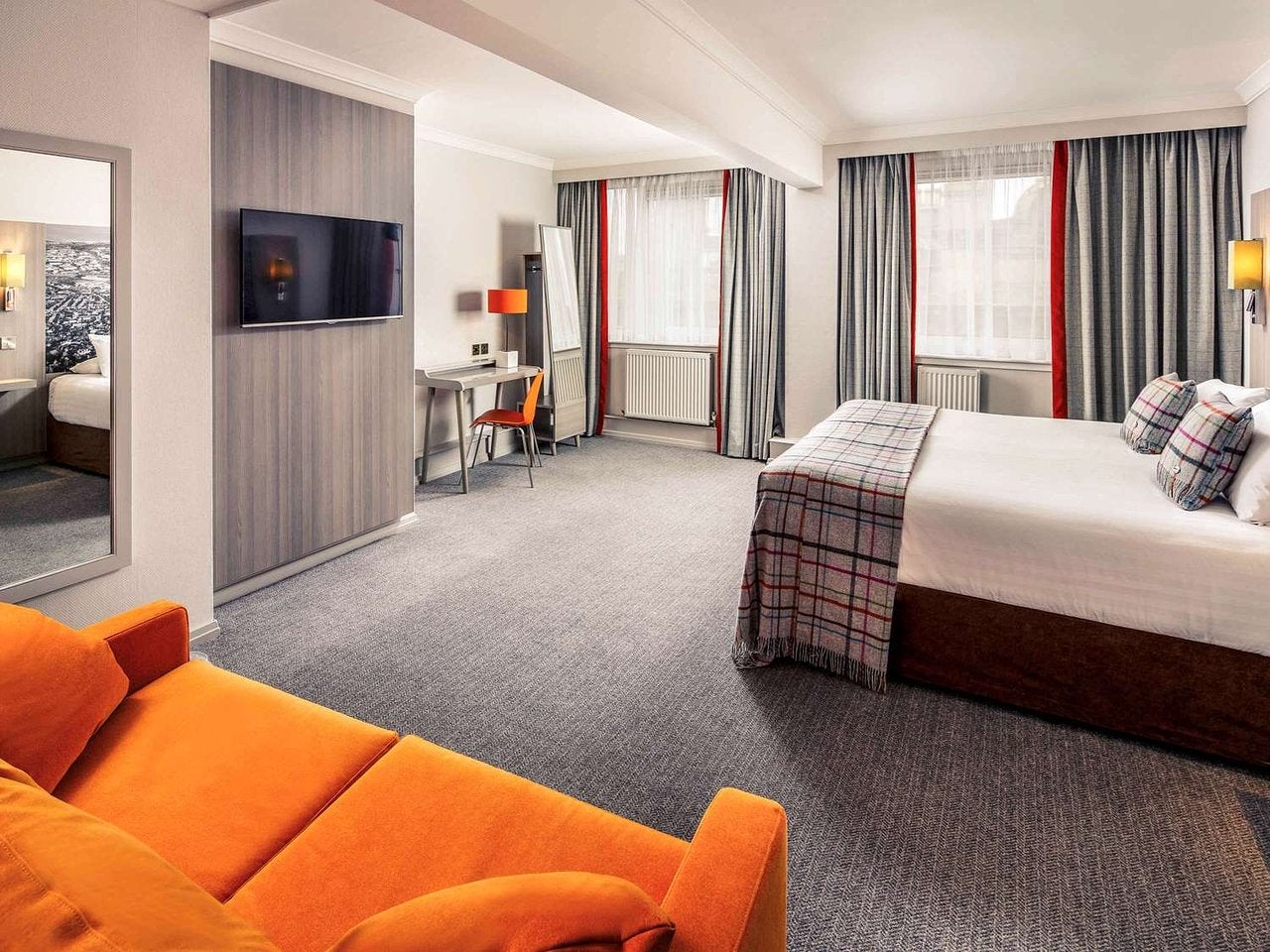 Mercure Inverness has zesty-coloured features