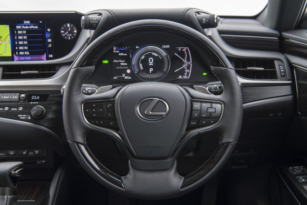 Lexus claims the biggest touchscreen in the sector