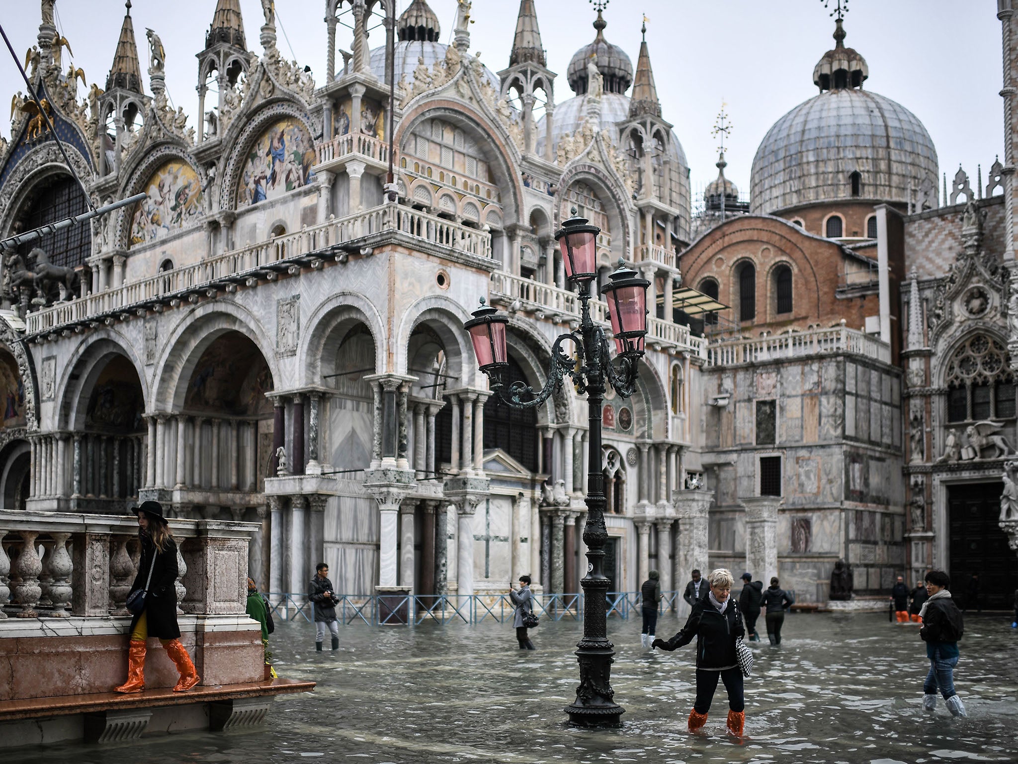 The tide barriers were supposed to be completed in 2011 but remain unfinished nearly a decade later