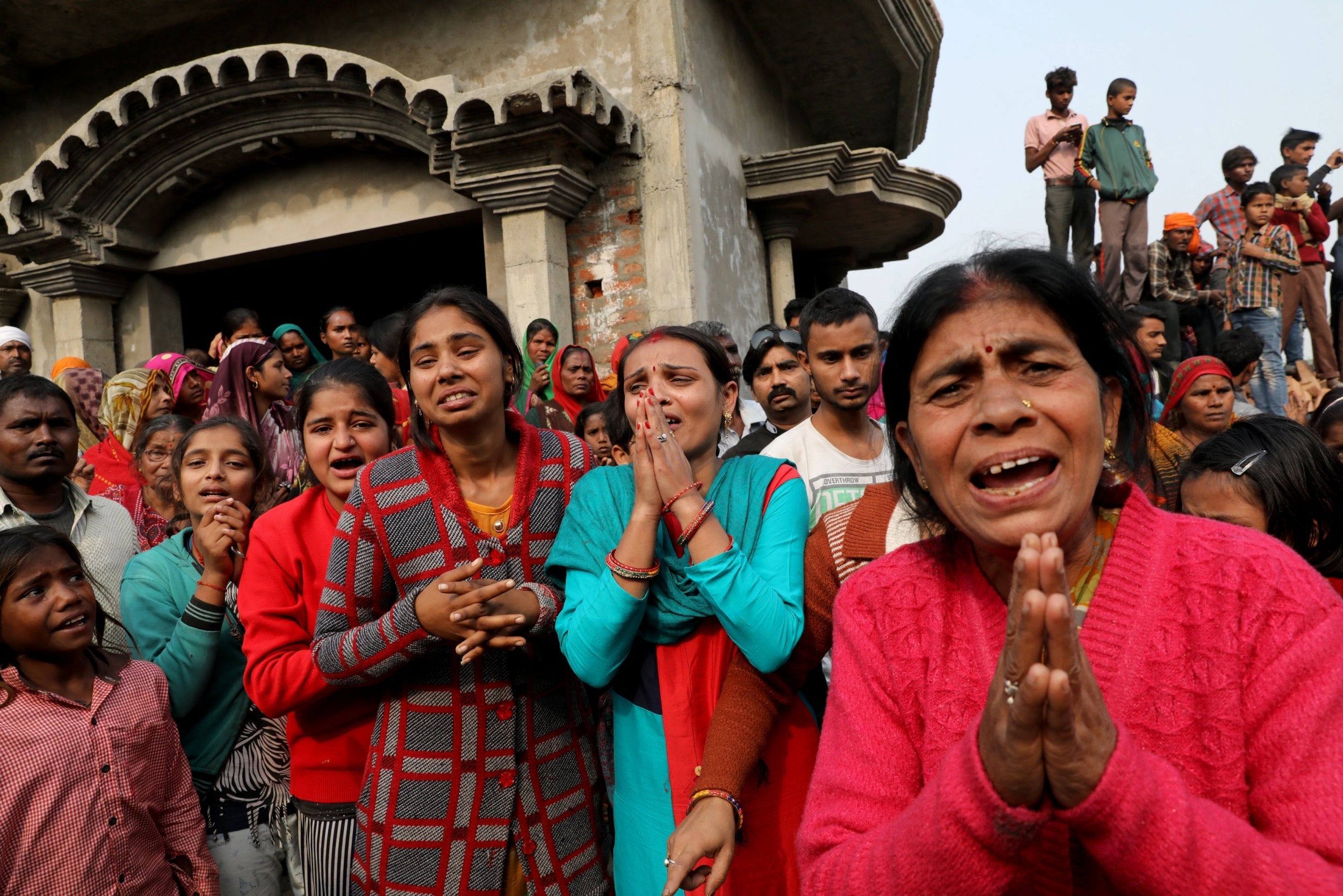 Relatives demand a Central Bureau of Investigation (CBI) probe into the rape of a 23-year-old victim, who died in a New Delhi hospital on Friday, after she was set on fire by a gang of men