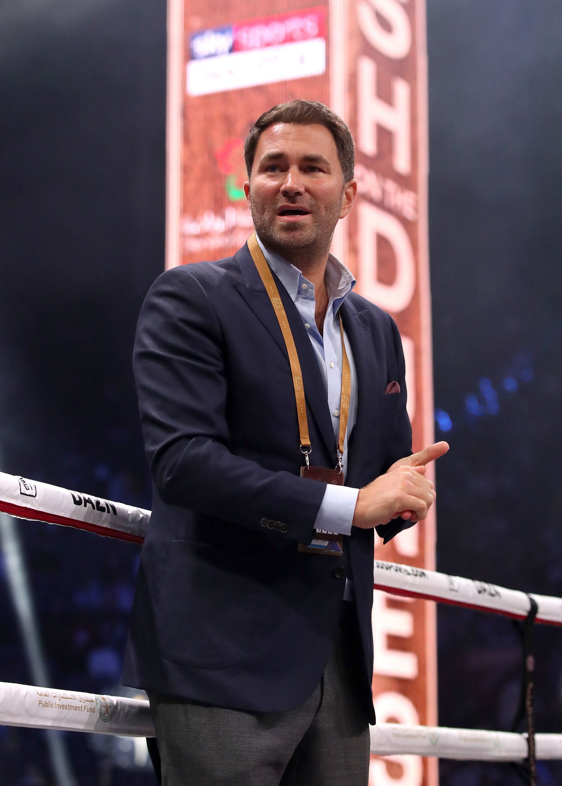 Hearn is appalled by Saunders