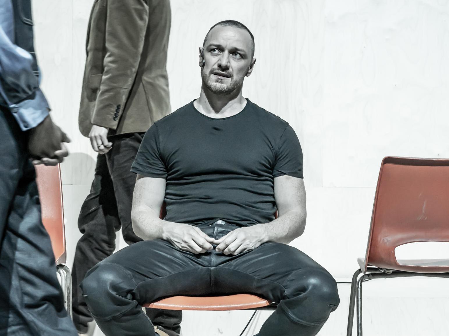 James McAvoy stars in ‘Cyrano de Bergerac’ at the Playhouse Theatre