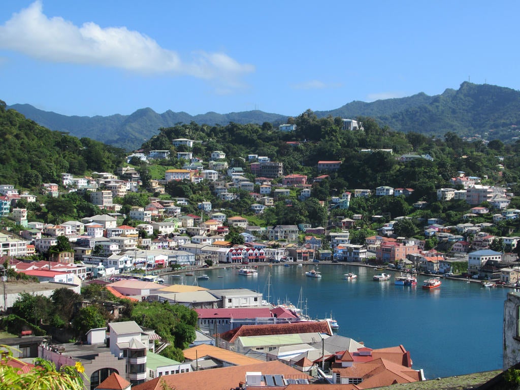 Enjoy temperatures of 30C in Grenada