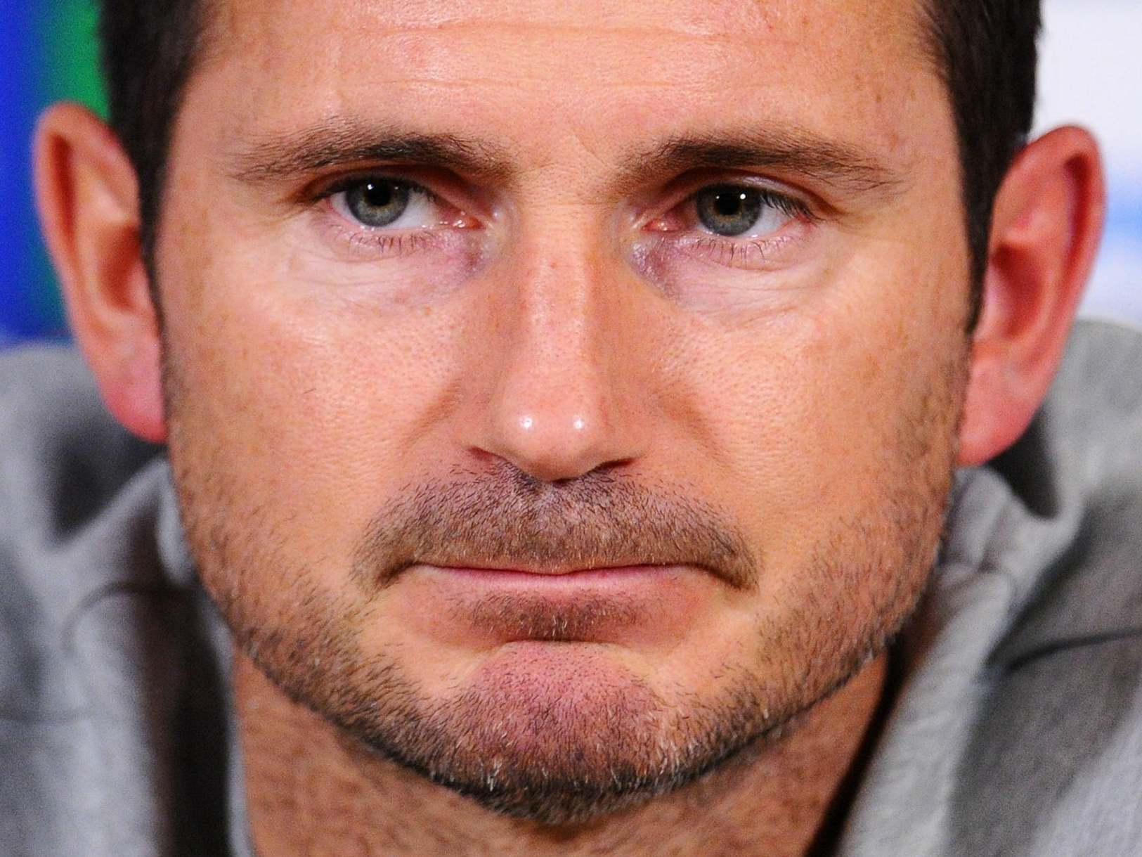 Chelsea manager Frank Lampard in a press conference