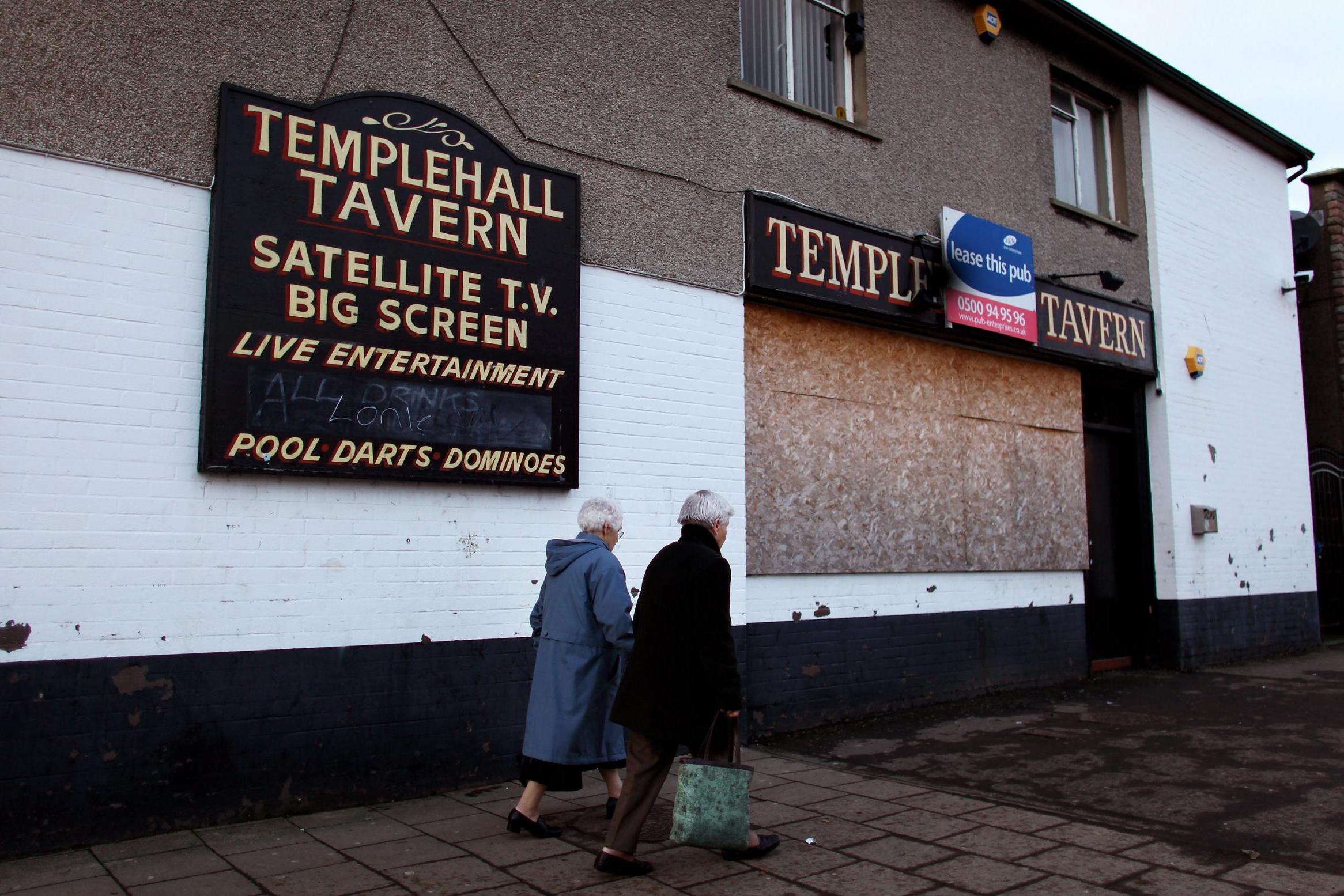 The number of pubs in the UK has fallen to 40,000 from about 75,000 in the 1970s