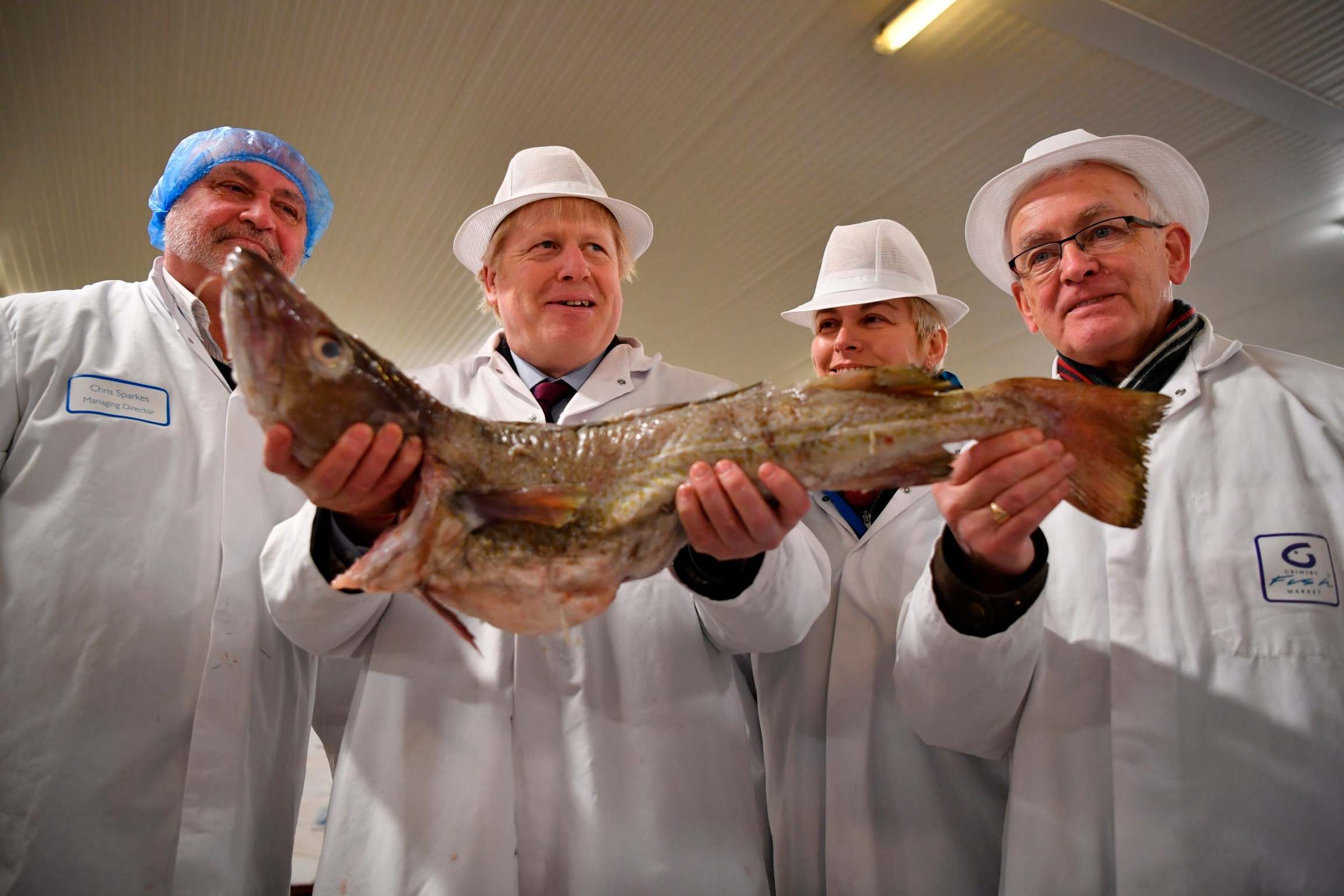 Boris Johnson campaigns in Grimsby. Many lifelong Labour voters are threatening to vote Tory ‘just this once’