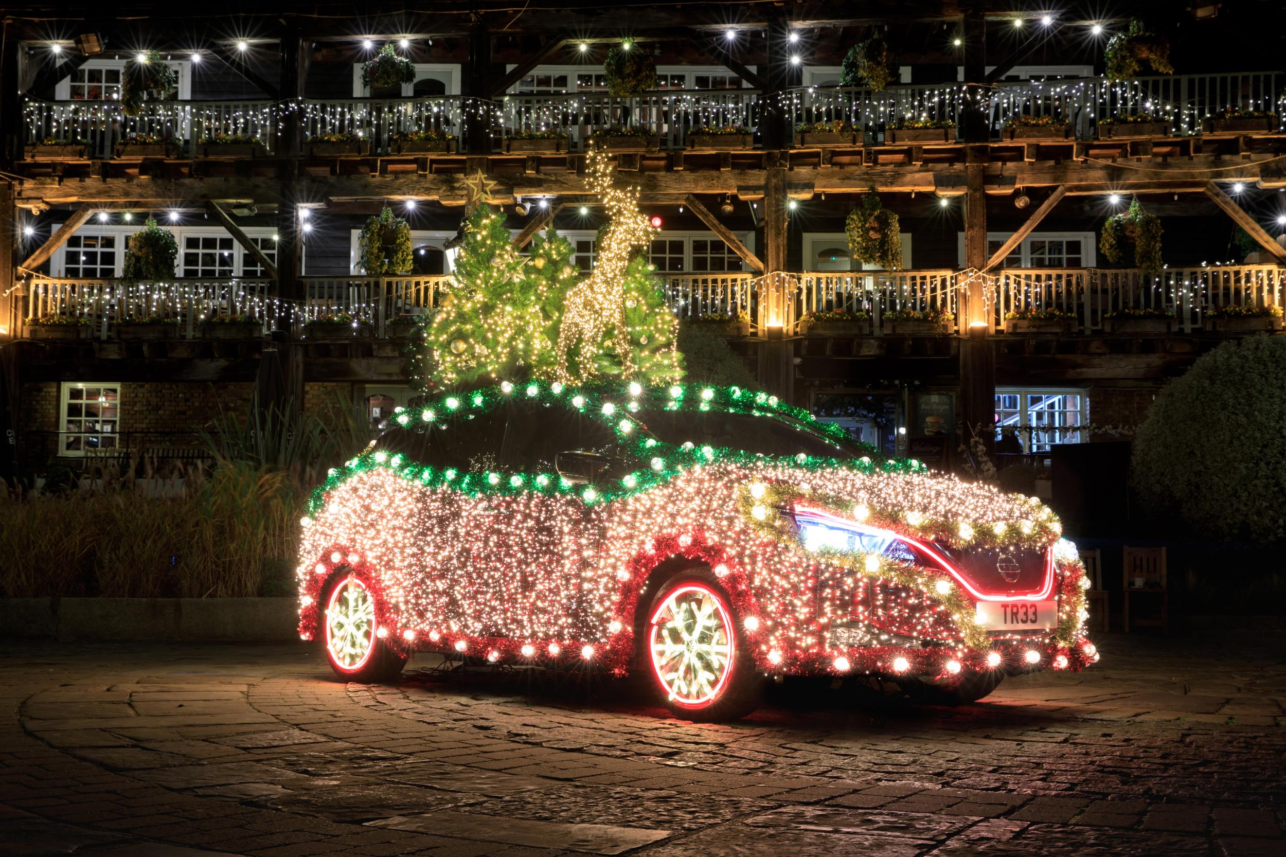 Leaf drivers would generate enough energy to power 10,783 houses with 1,000 LED lights for five hours