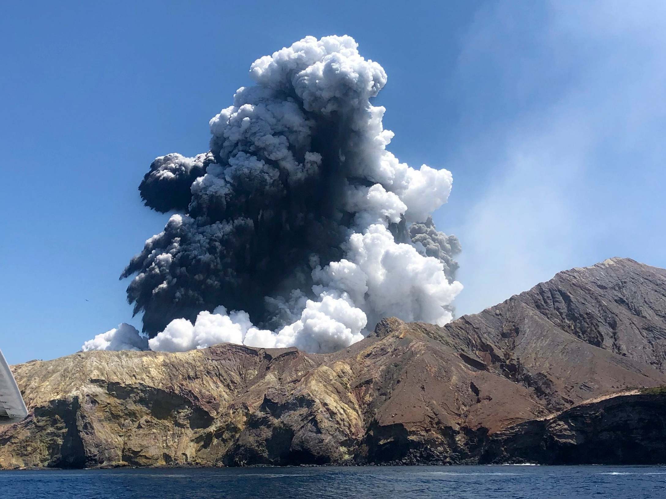 White Island is the tip of a mostly underwater volcano that's about 50 kilometers (30 miles) off New Zealand's North Island and has been a popular attraction visited by thousands of tourists each year