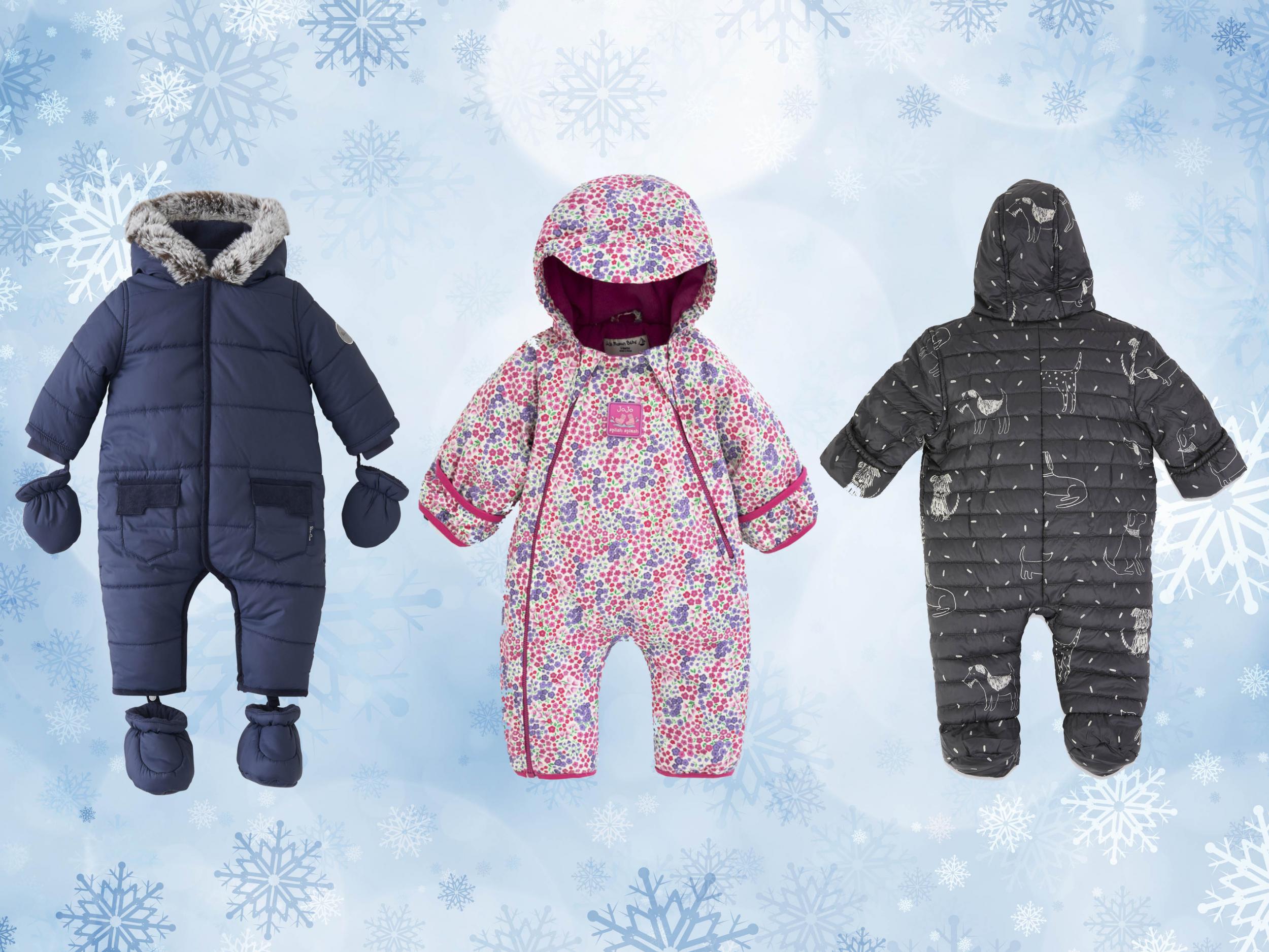 11 best baby snowsuits to keep your little one warm and snug