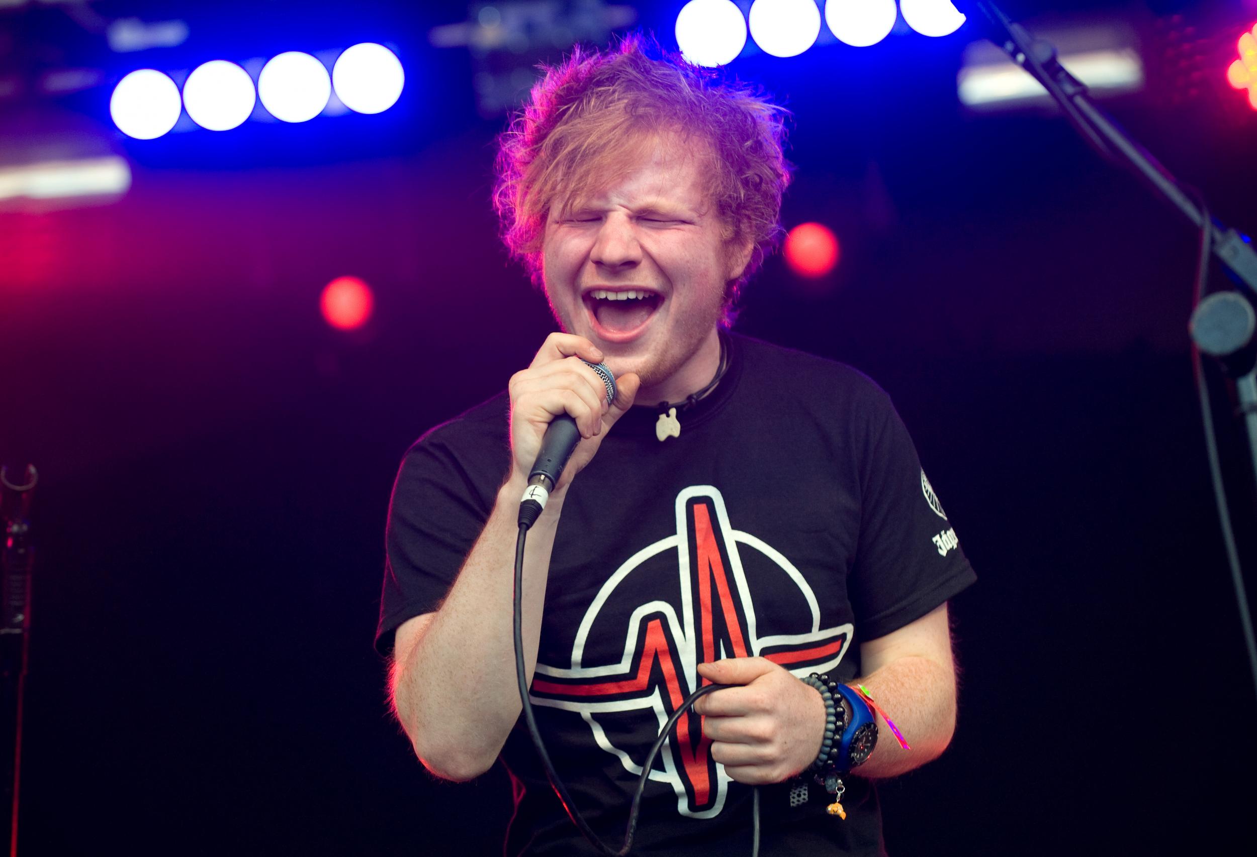 Unstoppable: Ed Sheeran at Lovebox in 2011