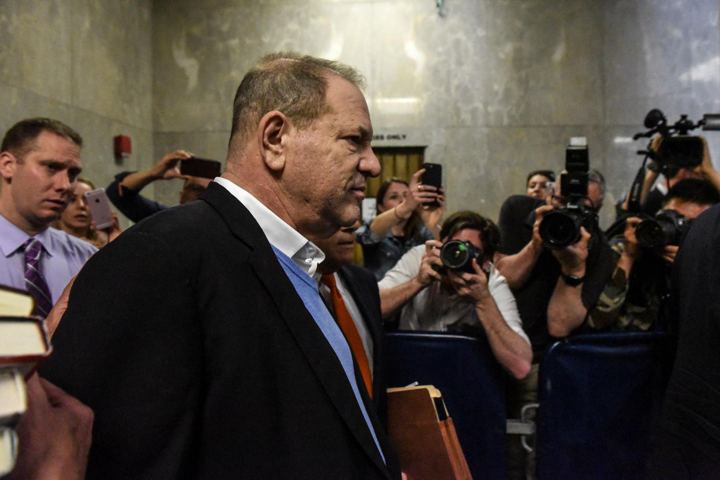 The producer turned himself in, after a sex assault investigation, in New York in May 2018