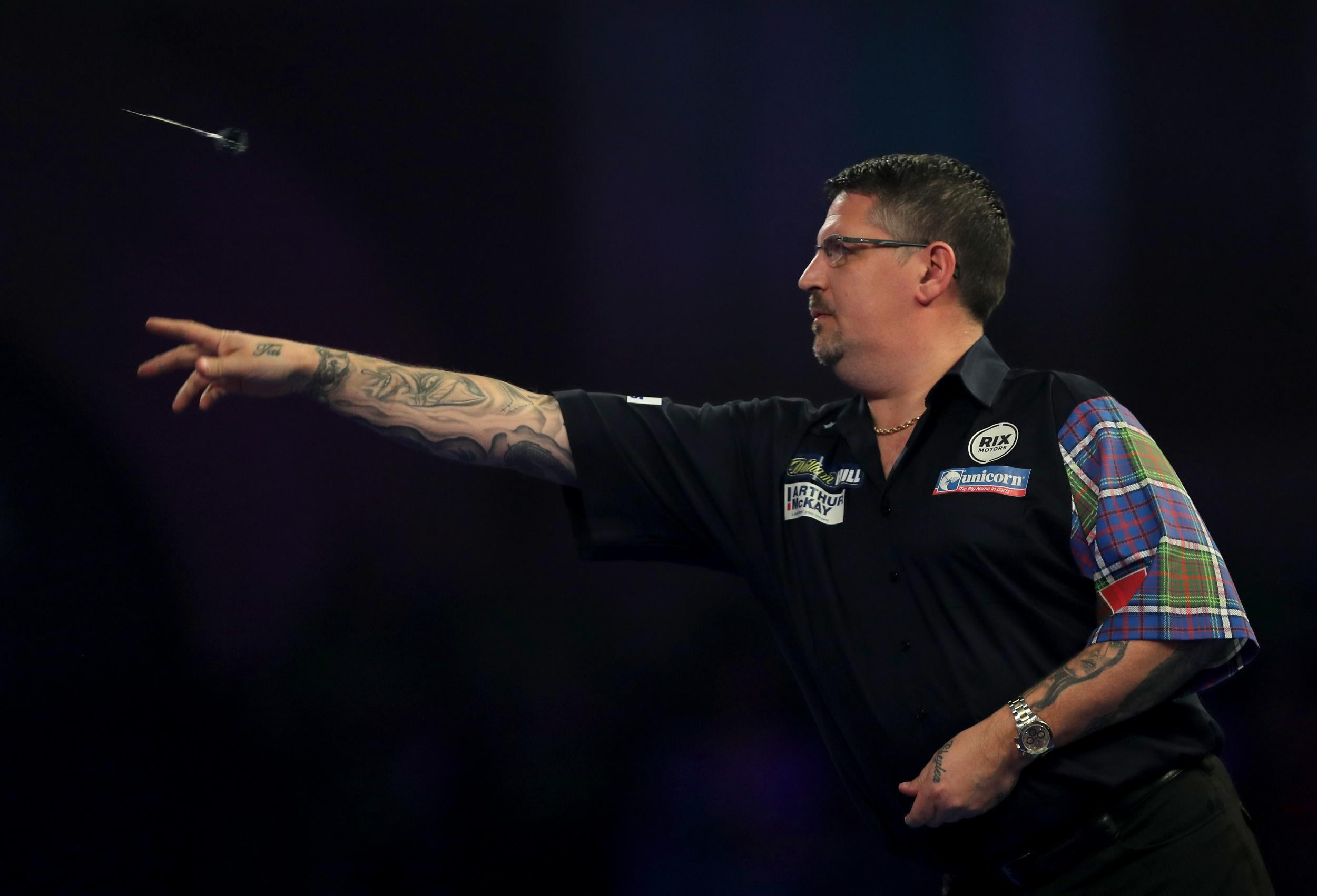 Gary Anderson is a two-time world champion