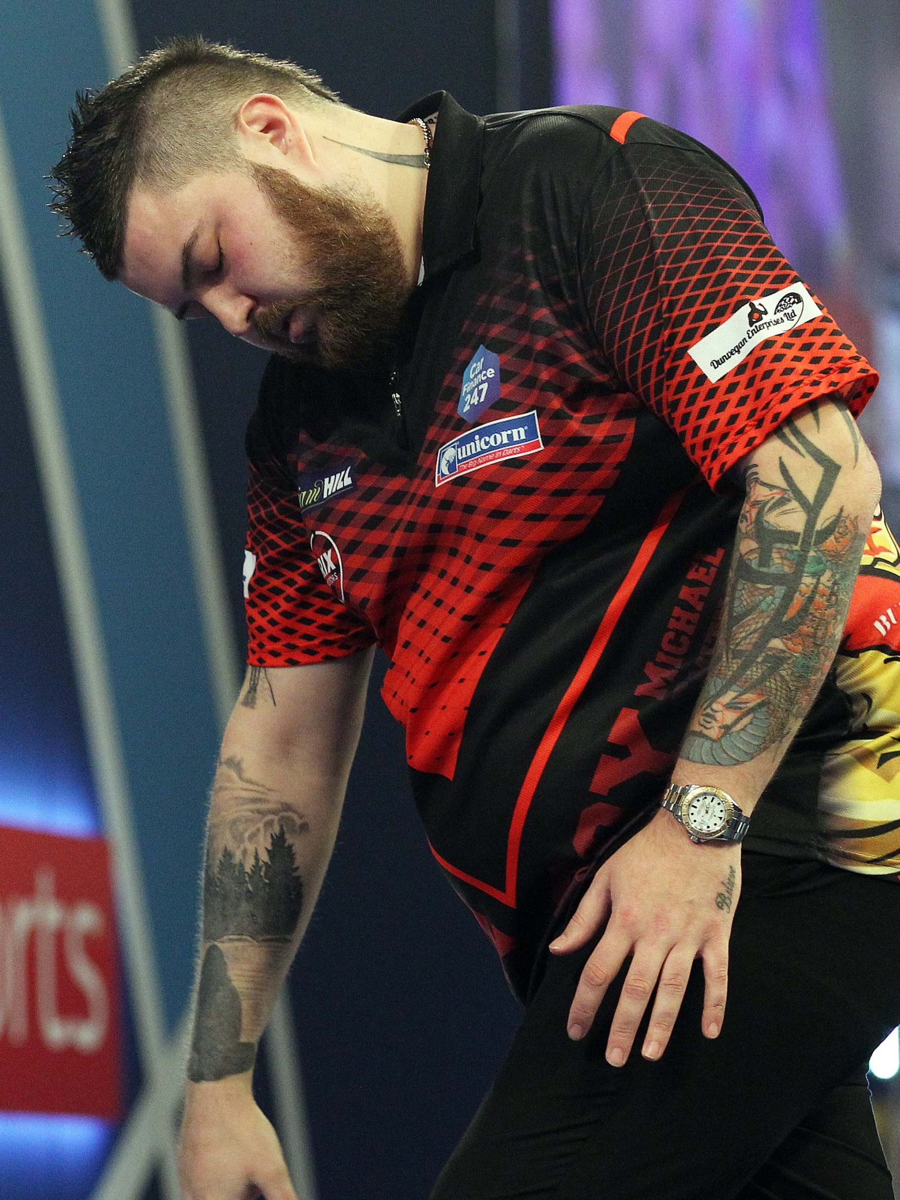 Michael Smith suffered heartbreak in the final last year