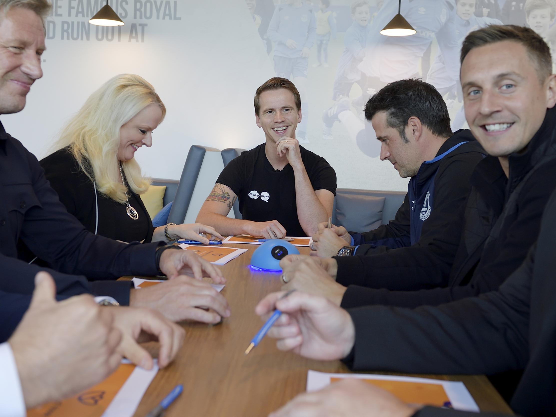 Chasing The Stigma is looking to use football as a vehicle to improving mental health