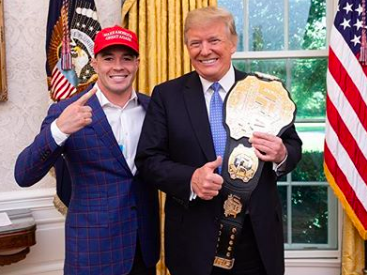 Colby Covington is a proud supporter of Donald Trump