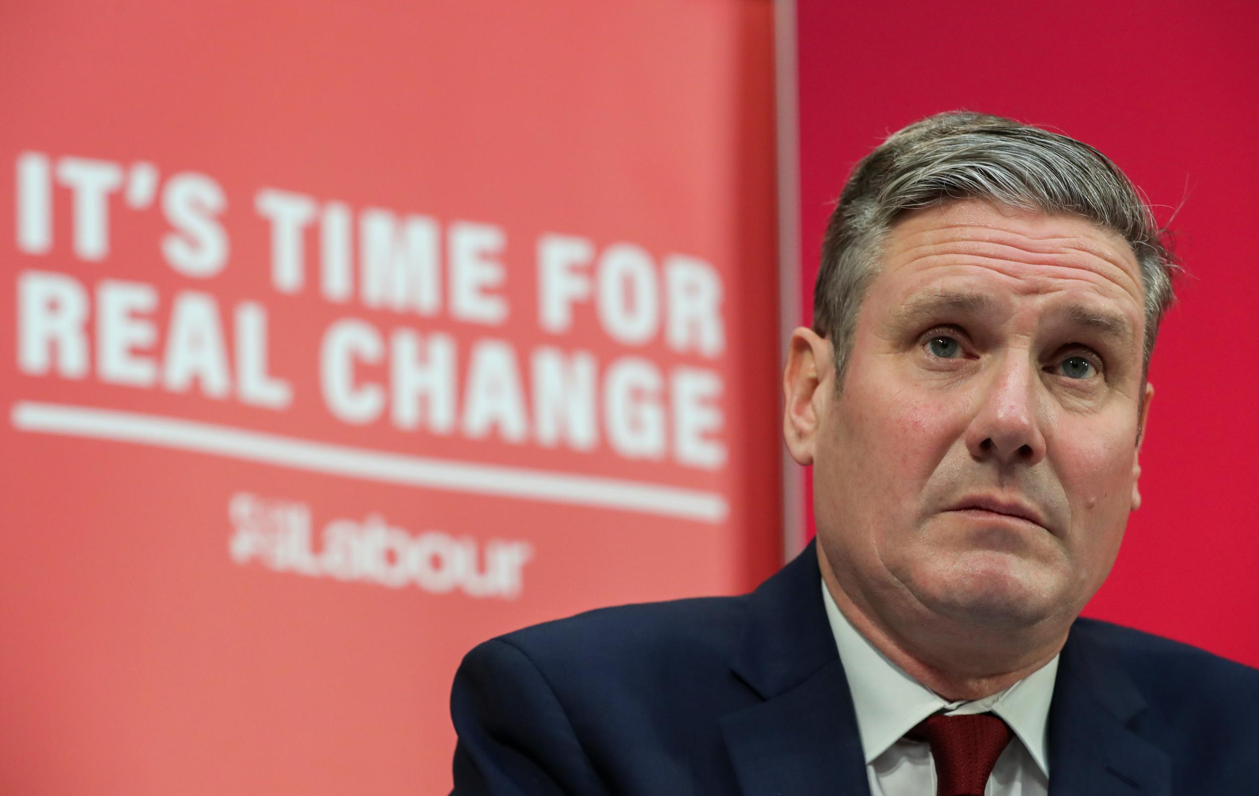 Shadow Brexit secretary Sir Keir Starmer