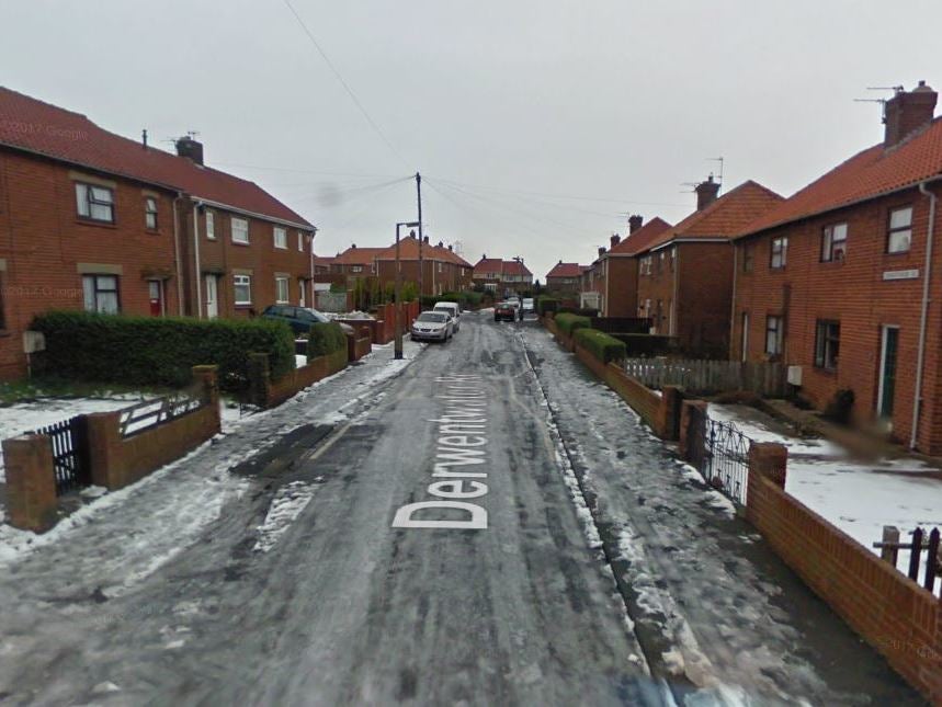 Police were called to the rash on Derwentwater Road around 2.45pm on Monday