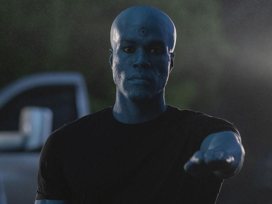 Yahya Abdul-Mateen II as Dr Manhattan in ‘Watchmen’