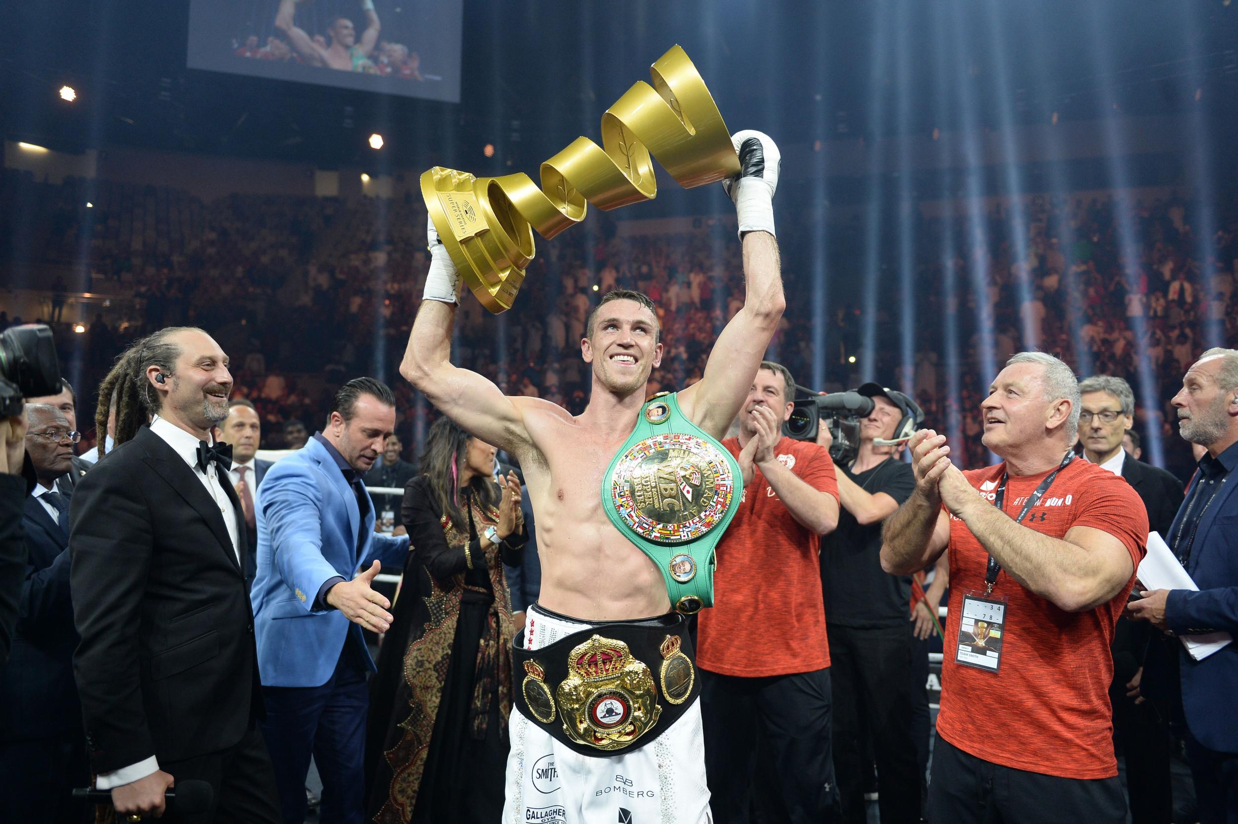 Callum Smith wins the World Boxing Super Series (Getty)