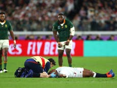 Kyle Sinckler has no recollection of England’s Rugby World Cup defeat due to concussion