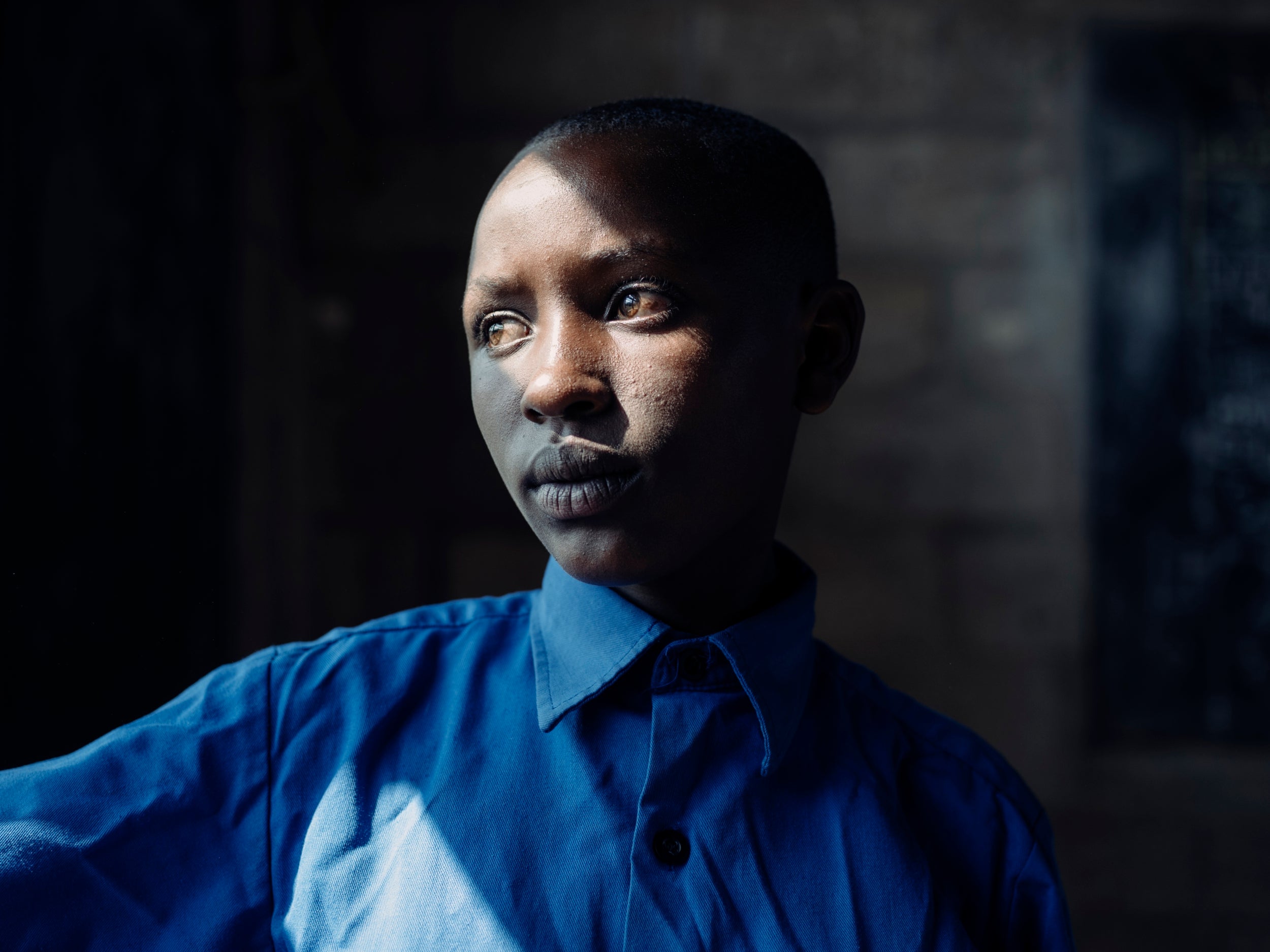 Sarah, 14, arrived to Kigeme refugee camp from DRC in 2012. Her parents, now unemployed in Rwanda, worked as rag traders. They made the decision to flee the fighting for the safety and relative calm of Rwanda. They were made to feel very welcome by the host community. Sarah is enrolled in class, three years behind where she should be, due to conflict, and she really enjoys her schooling. GS Gasaka school, run by Education Above All Foundation and UNHCR, is providing her the environment to allow her to dream one day of becoming an accountant so she can help her family live a better life.