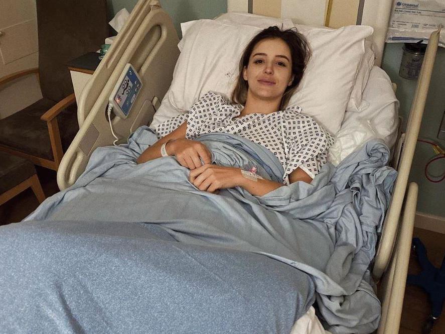 Laura Robson revealed she has undergone a second operation on her injured hip