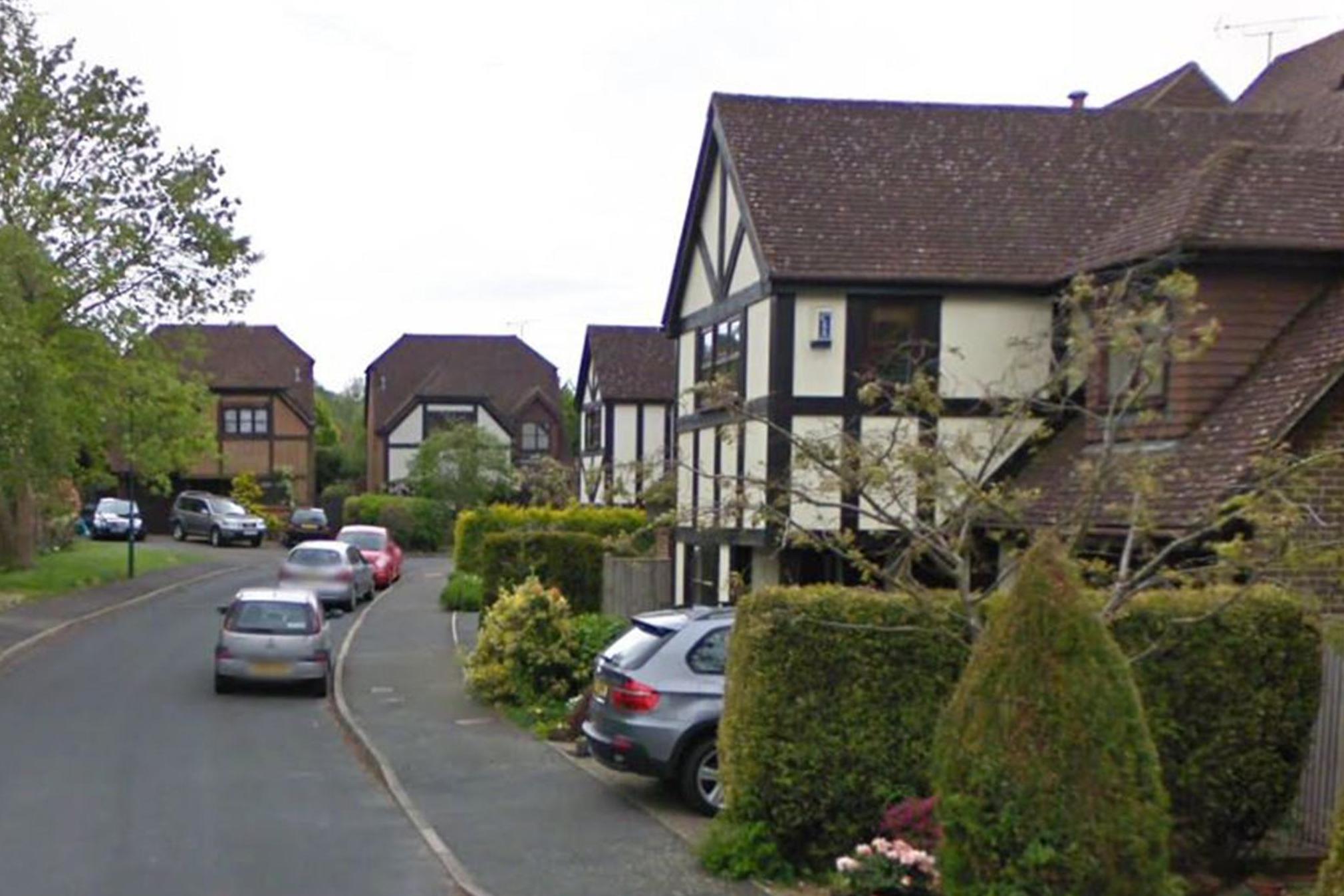 Police were called to Court Meadow Close, Rotherfield, Crowborough