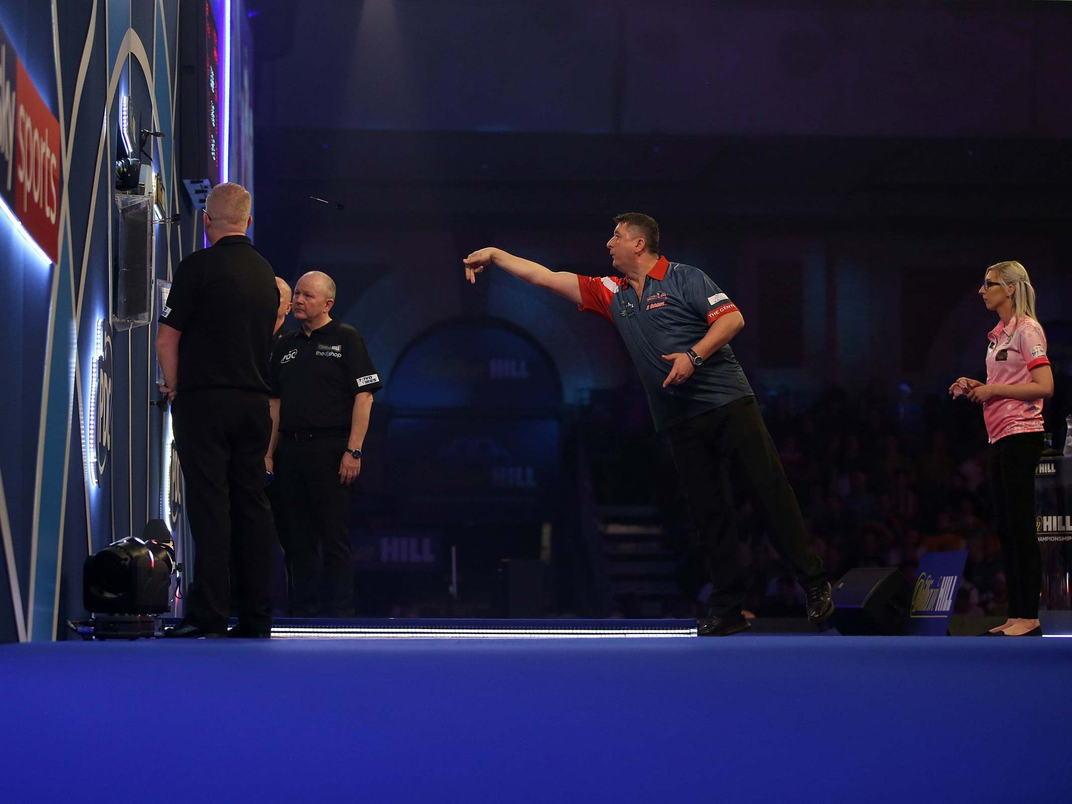 Suljovic paid the price for failing to hit his doubles