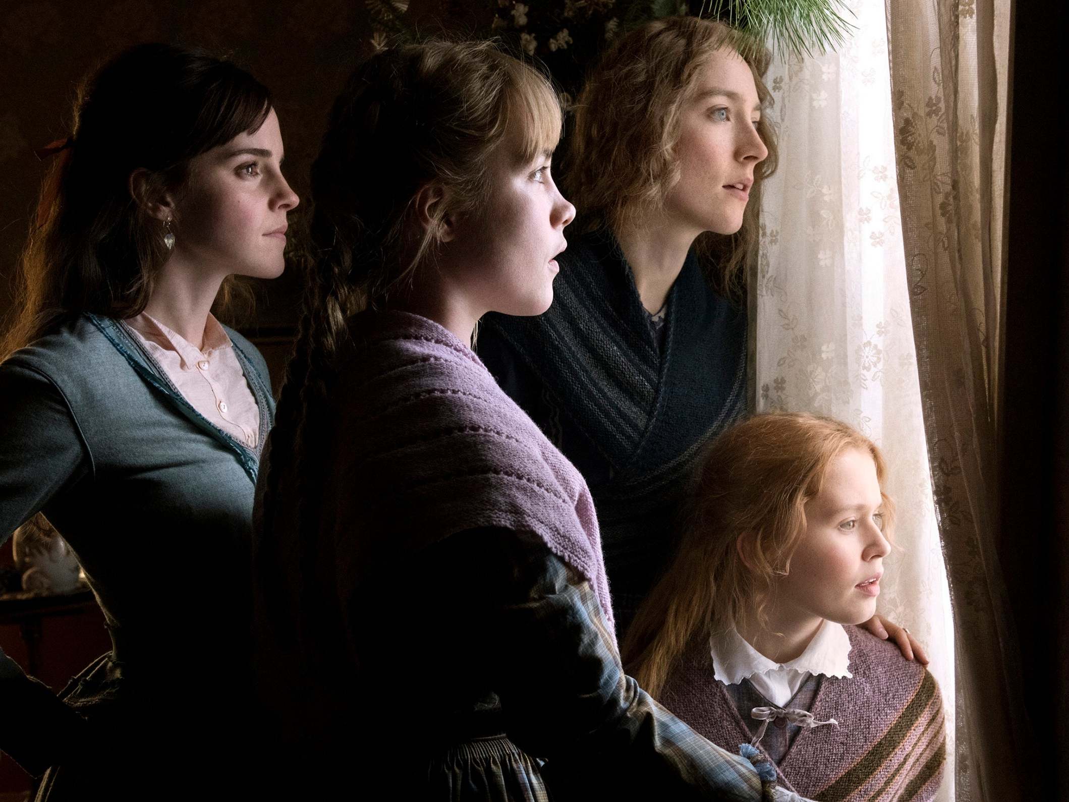 Emma Watson, Florence Pugh, Saoirse Ronan and Eliza Scanlen in ‘Little Women’