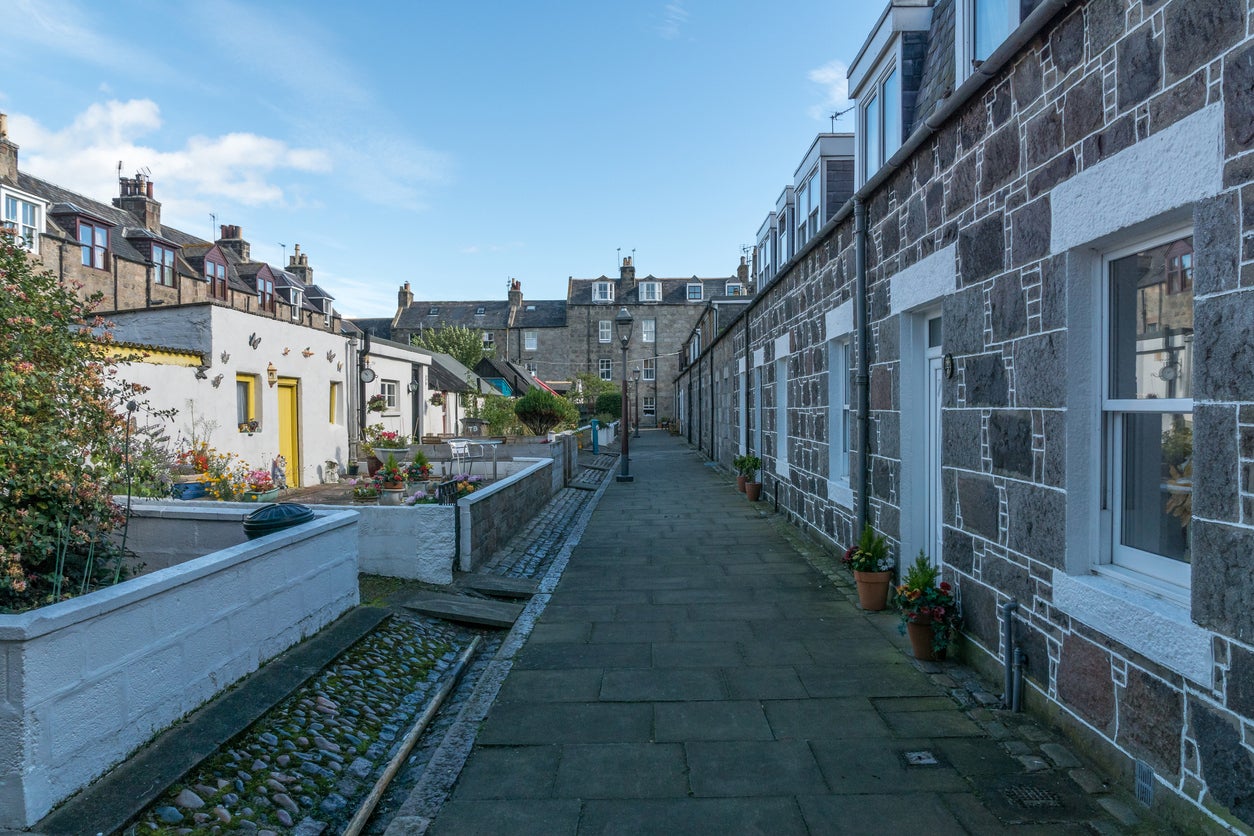 A street in Footdee