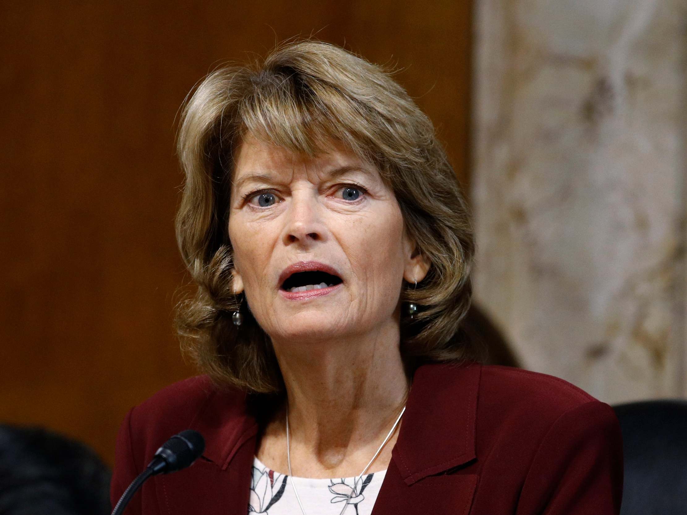 File image of Lisa Murkowski, Alaska's Republican Senator.