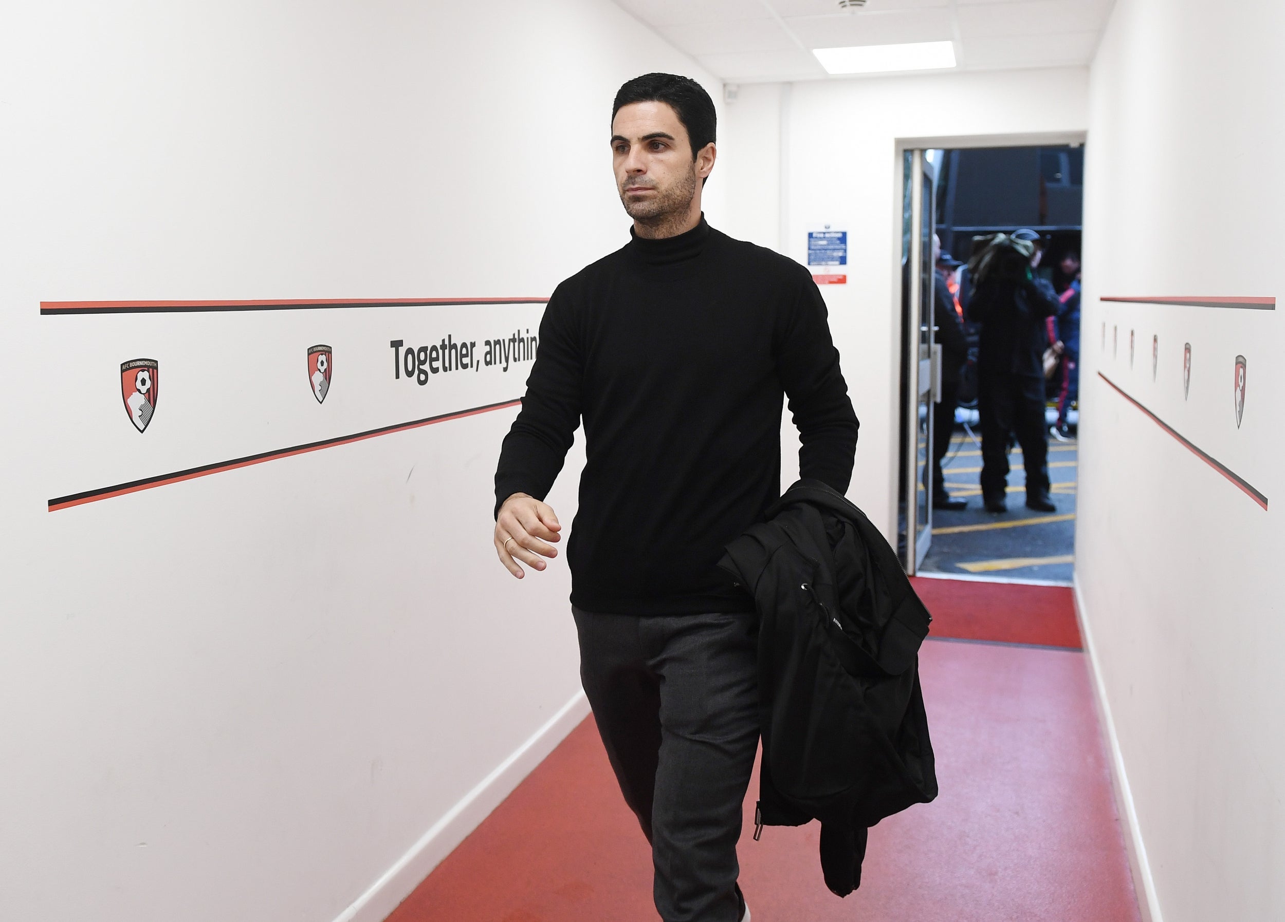 Arteta will be concerned by what he has seen from Arsenal so far (Getty)