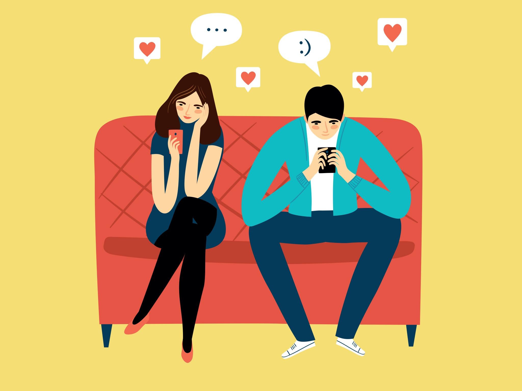 The ubiquity of social media means you are never far from an ex