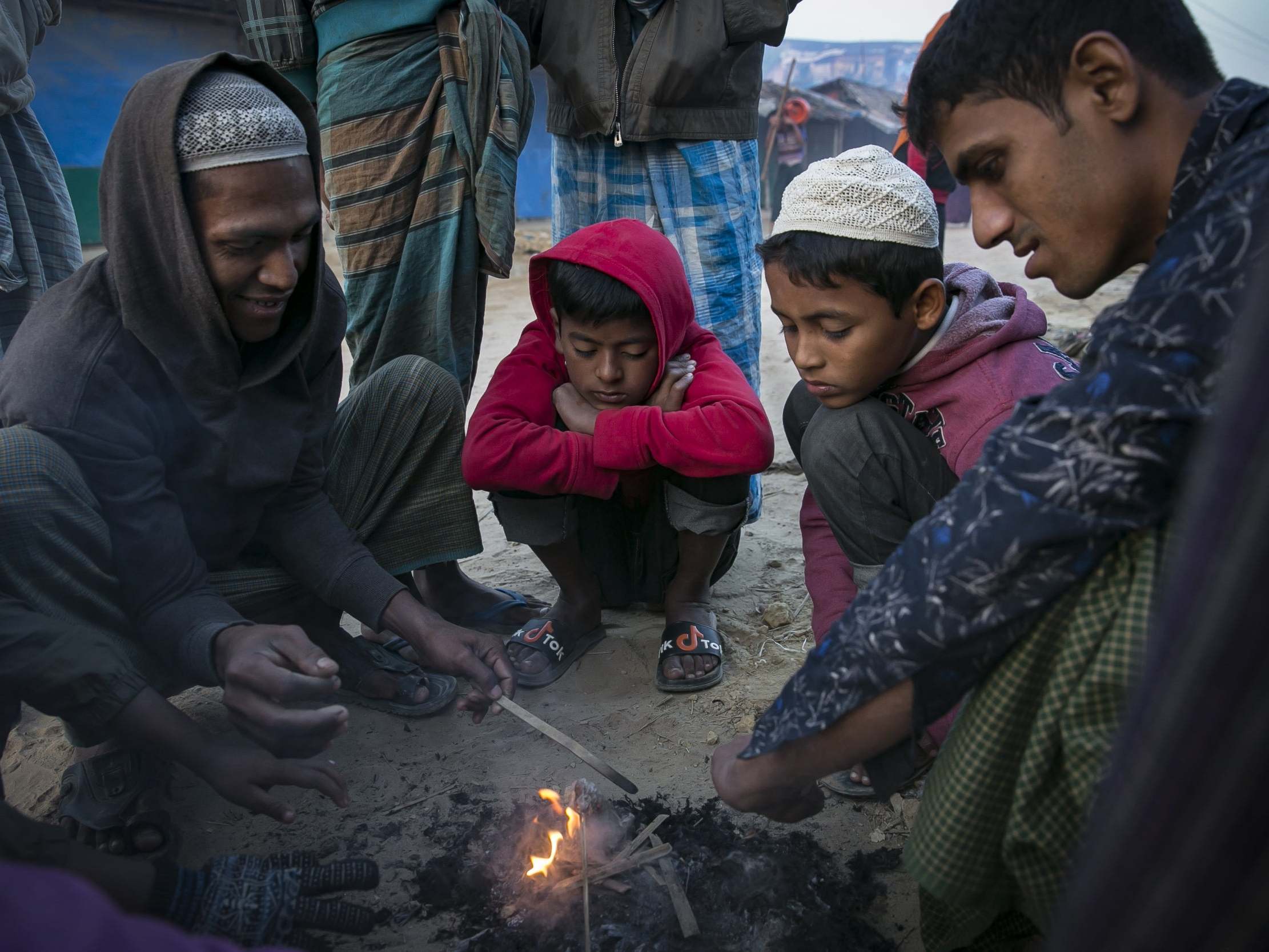 More than 740,000 Rohingya have fled across the border to Bangladesh since a brutal crackdown began in 2017