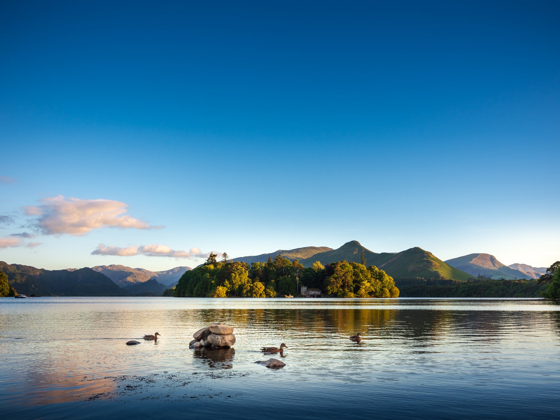 Derwentwater, near Keswick, in the Lake District